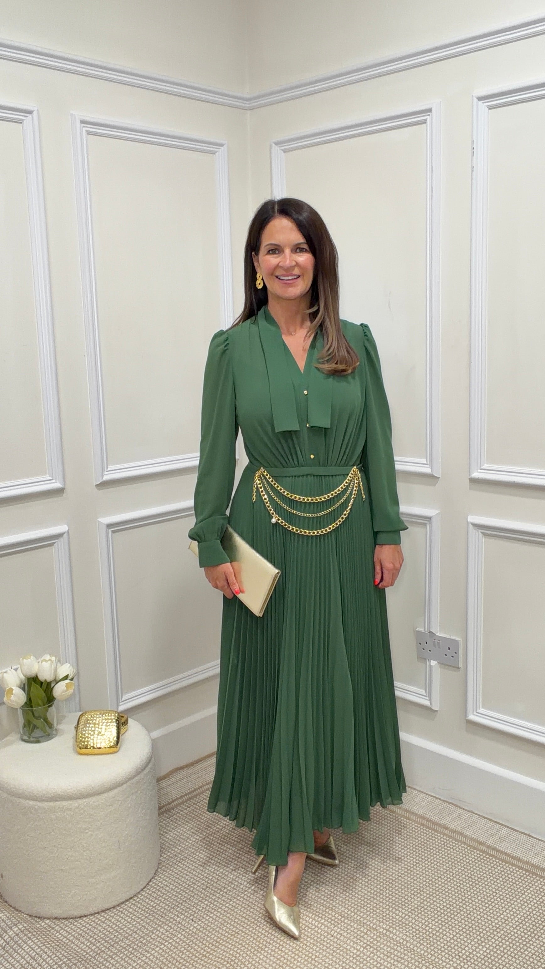 London Green Dress