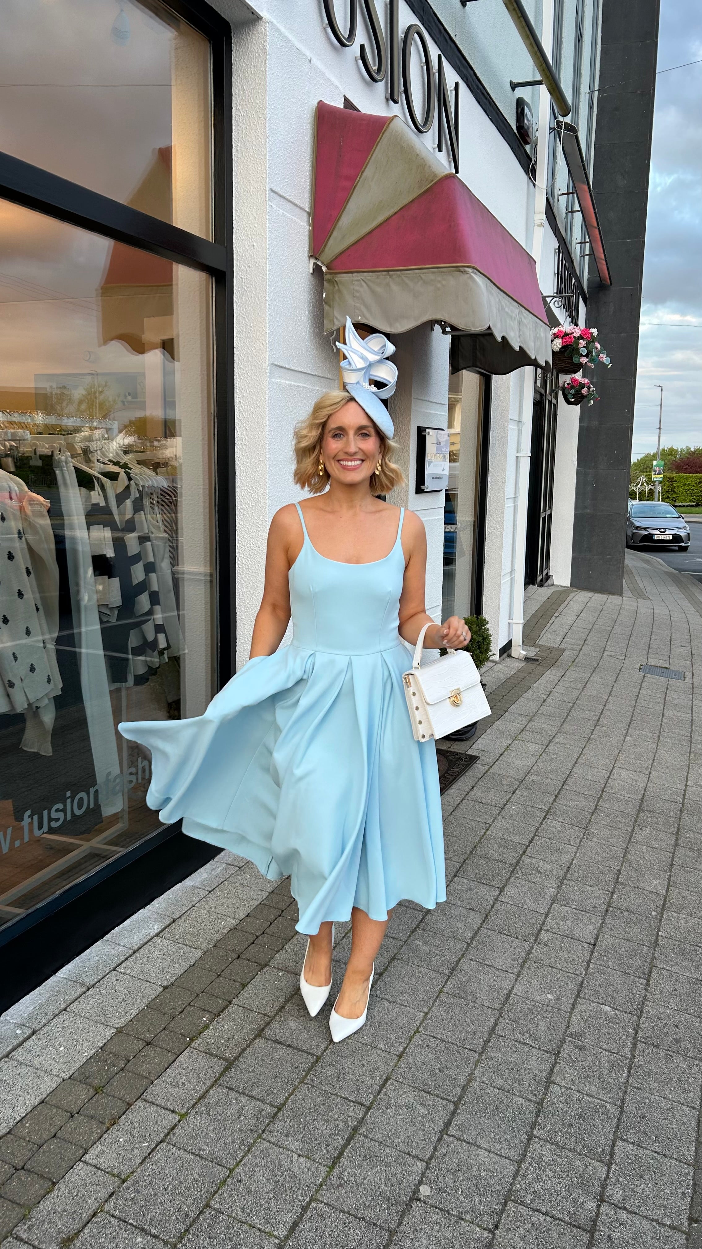 Cindy Baby Blue Dress