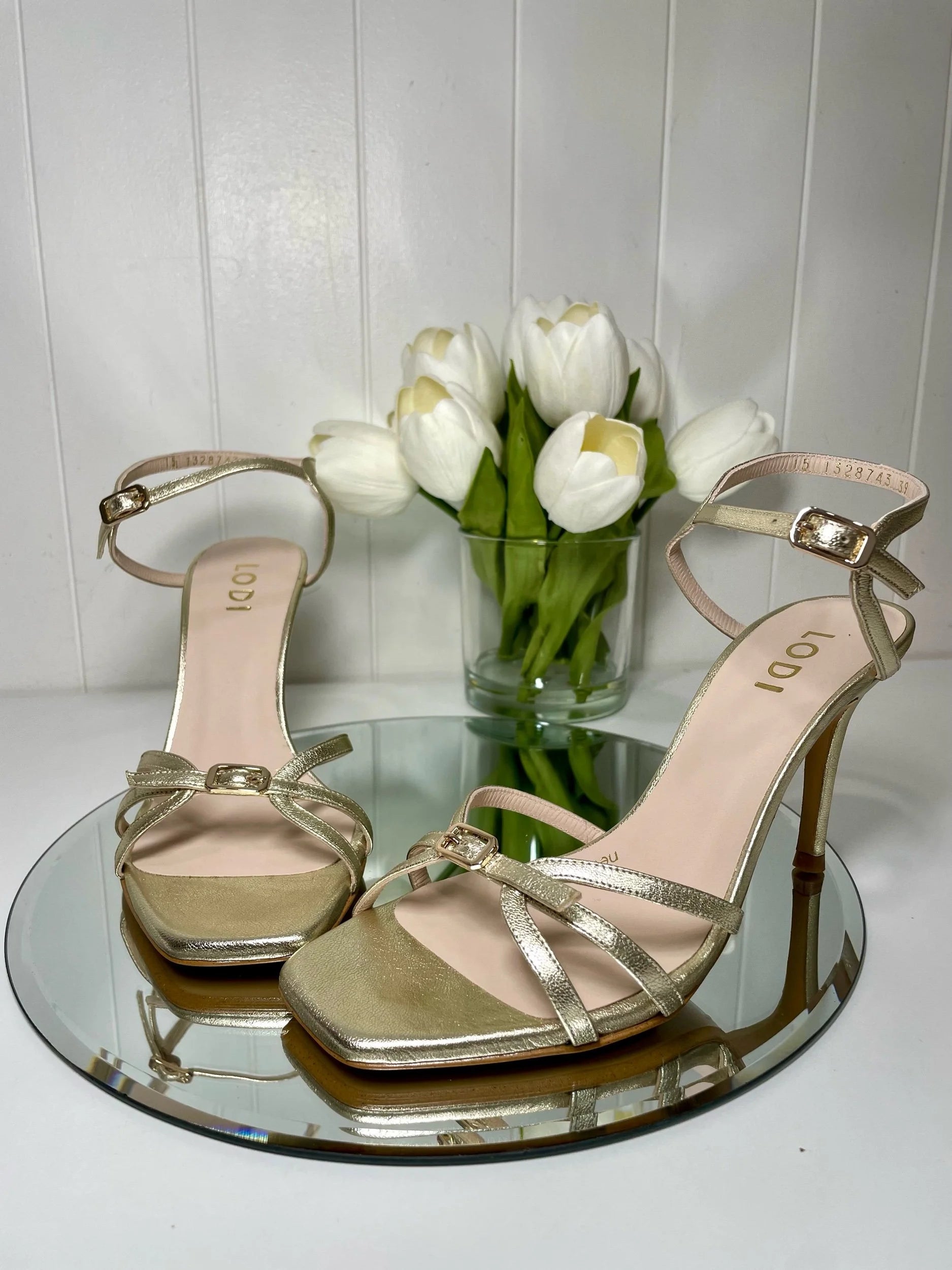 Lodi Salca Gold Sandal High