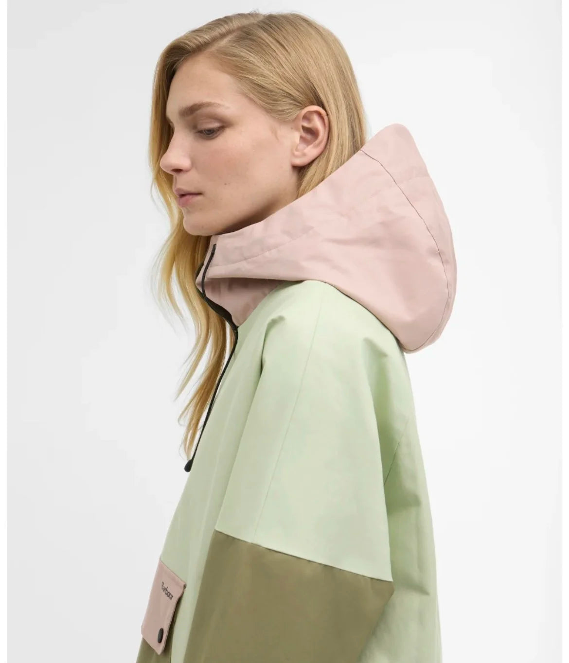 Barbour Bedafell Pink/Green Jacket