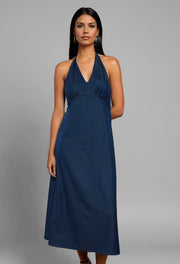 Clio Denim Blue Jumpsuit