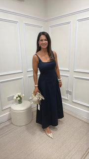 Tilly Navy Dress