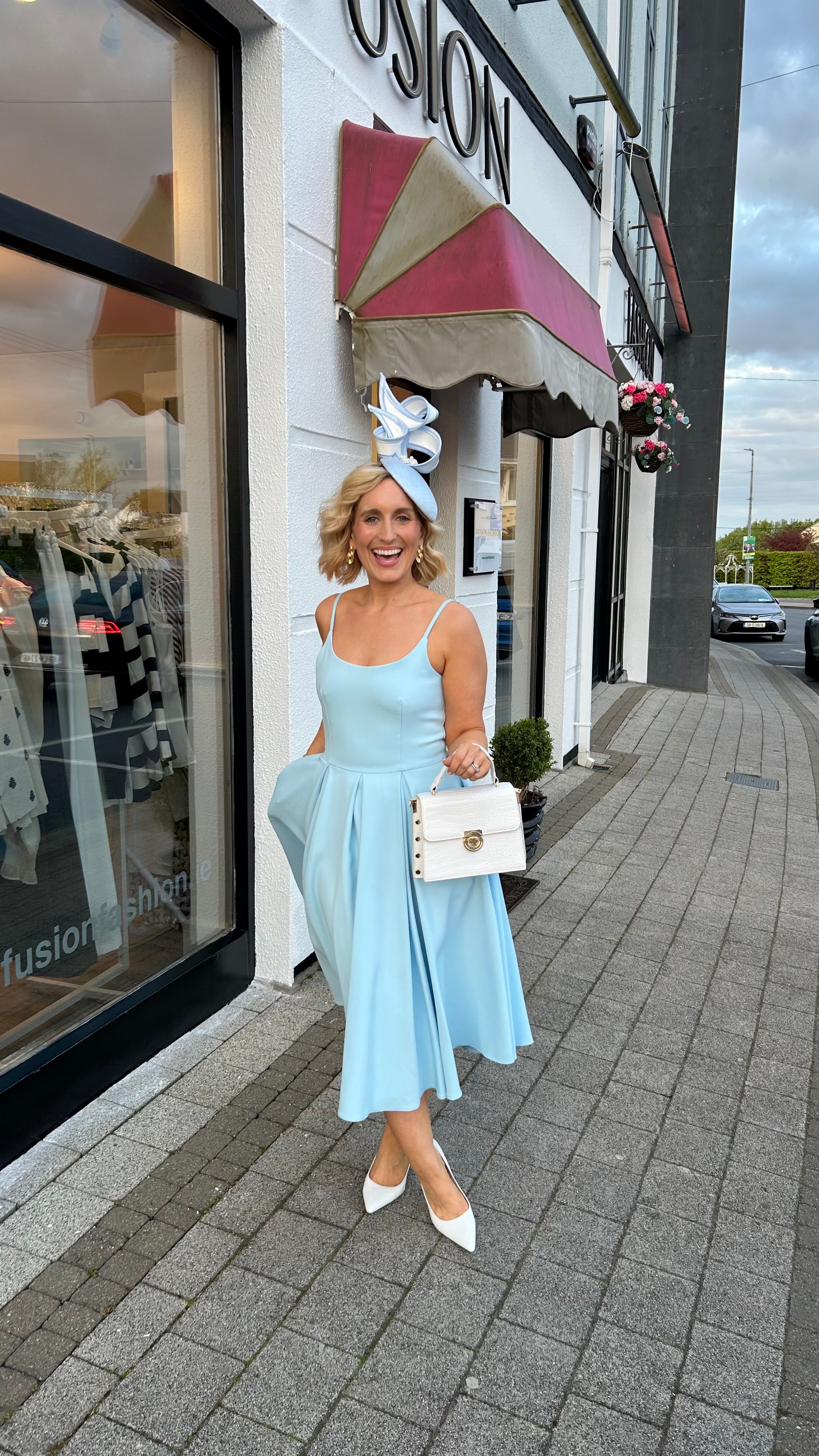 Cindy Baby Blue Dress