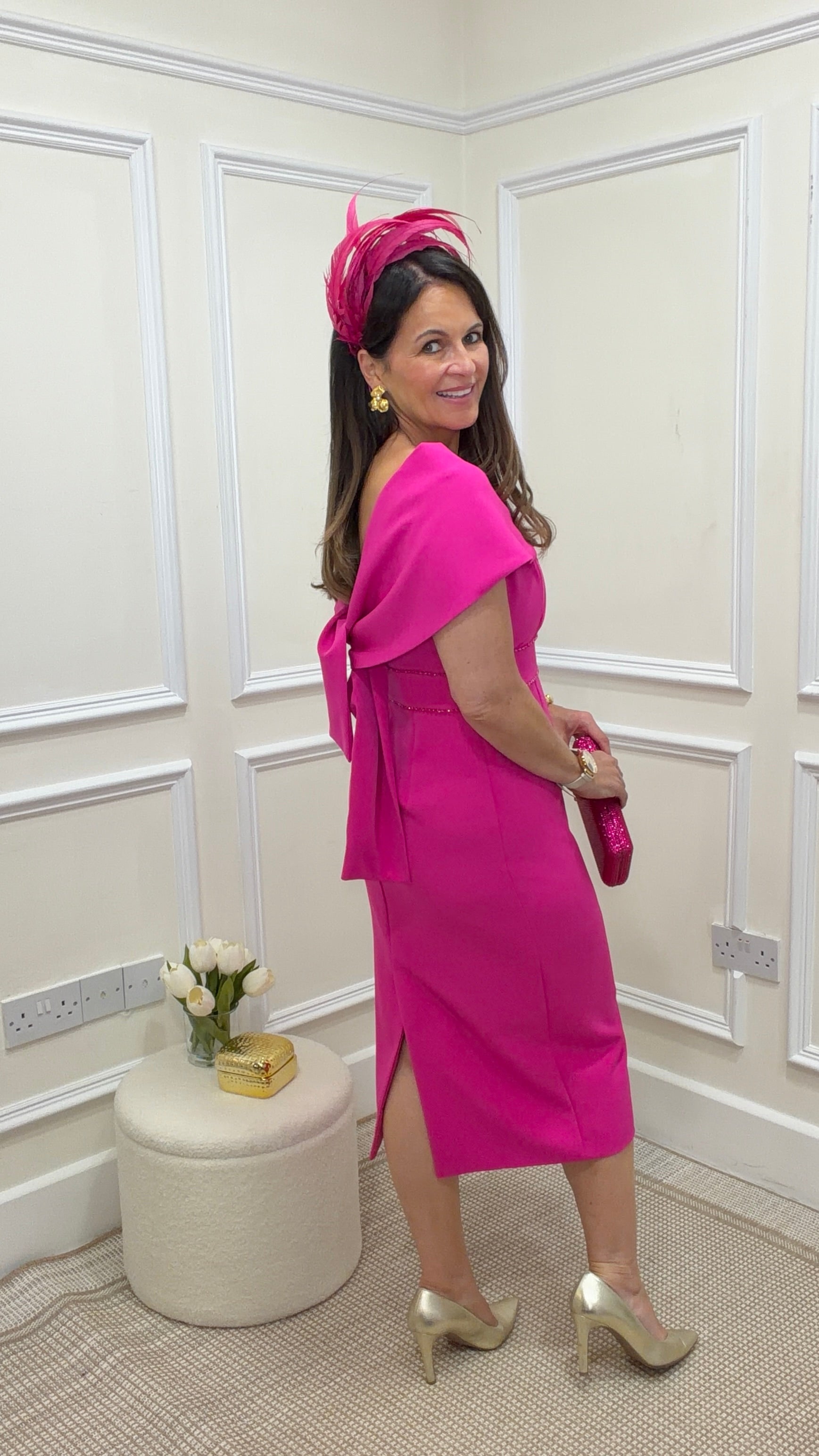 Simona Pink Dress