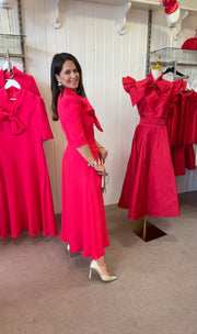 AndTate Godiva Pomegranate Red Dress