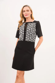 Alix Sequin Dress in Black