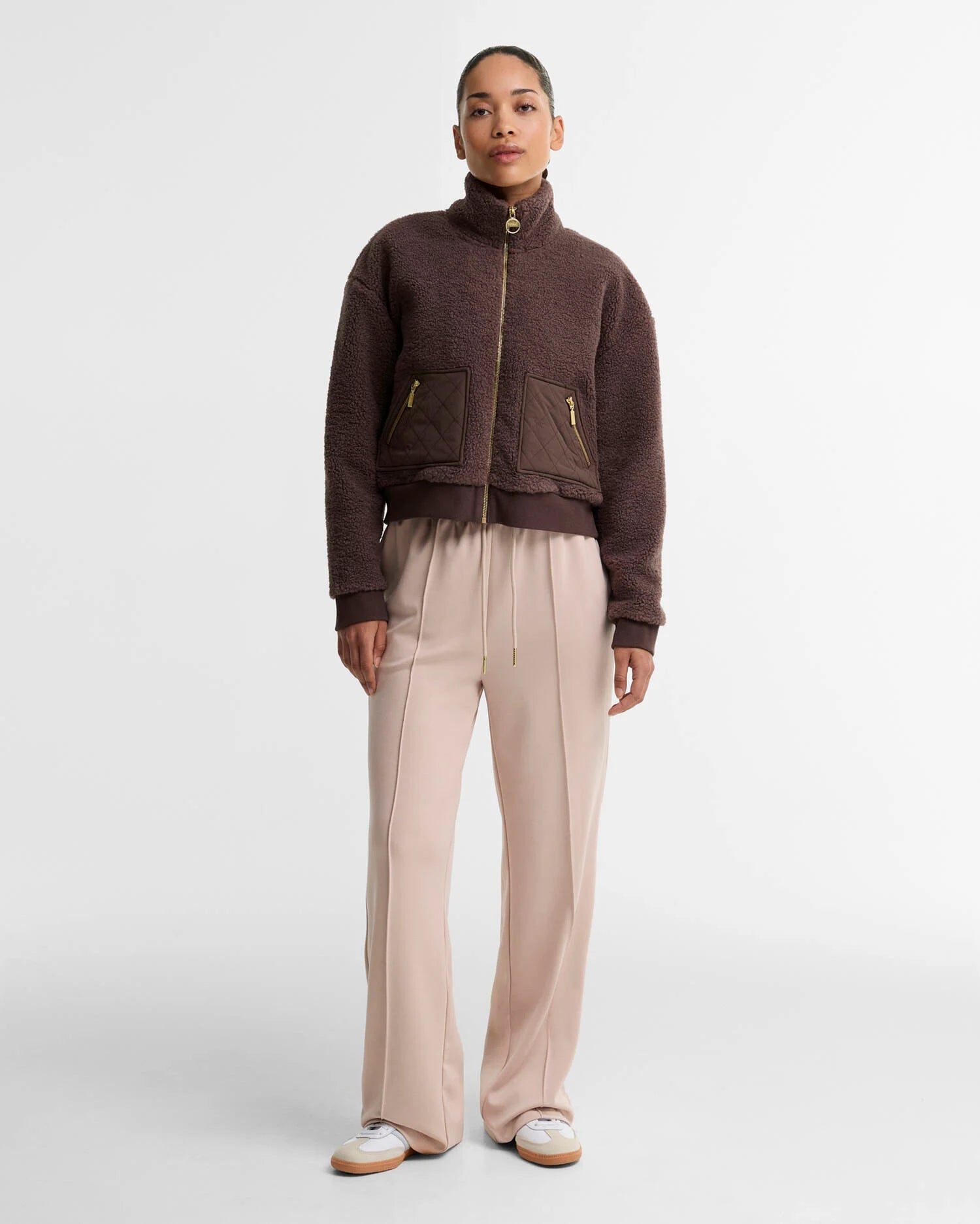 Barbour Truffle Gea Fleece