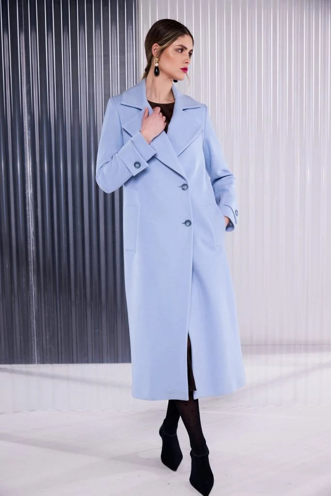 Elsa Powder Blue Coat
