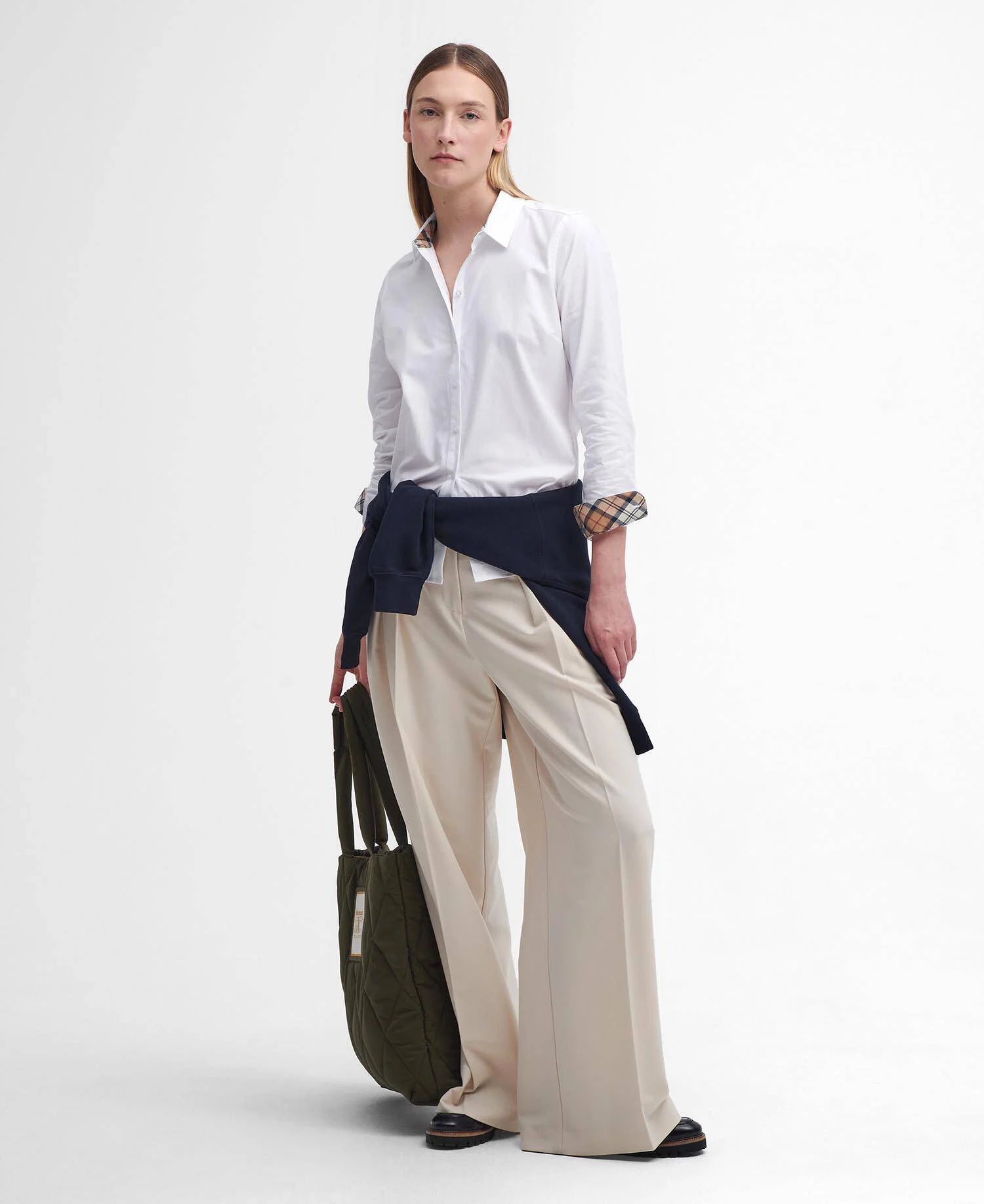 Barbour Derwent Regular White Shirt