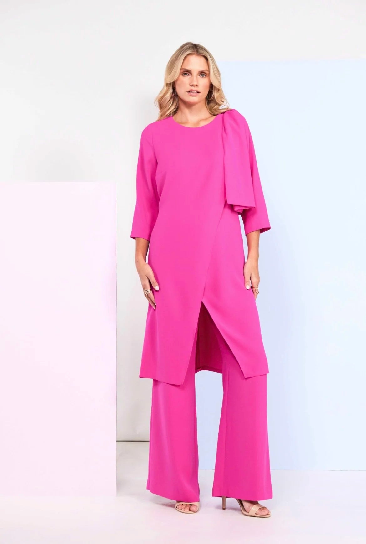 Simona Pink Trouser Co-Ord