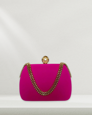 Elan Pink Clutch Bag