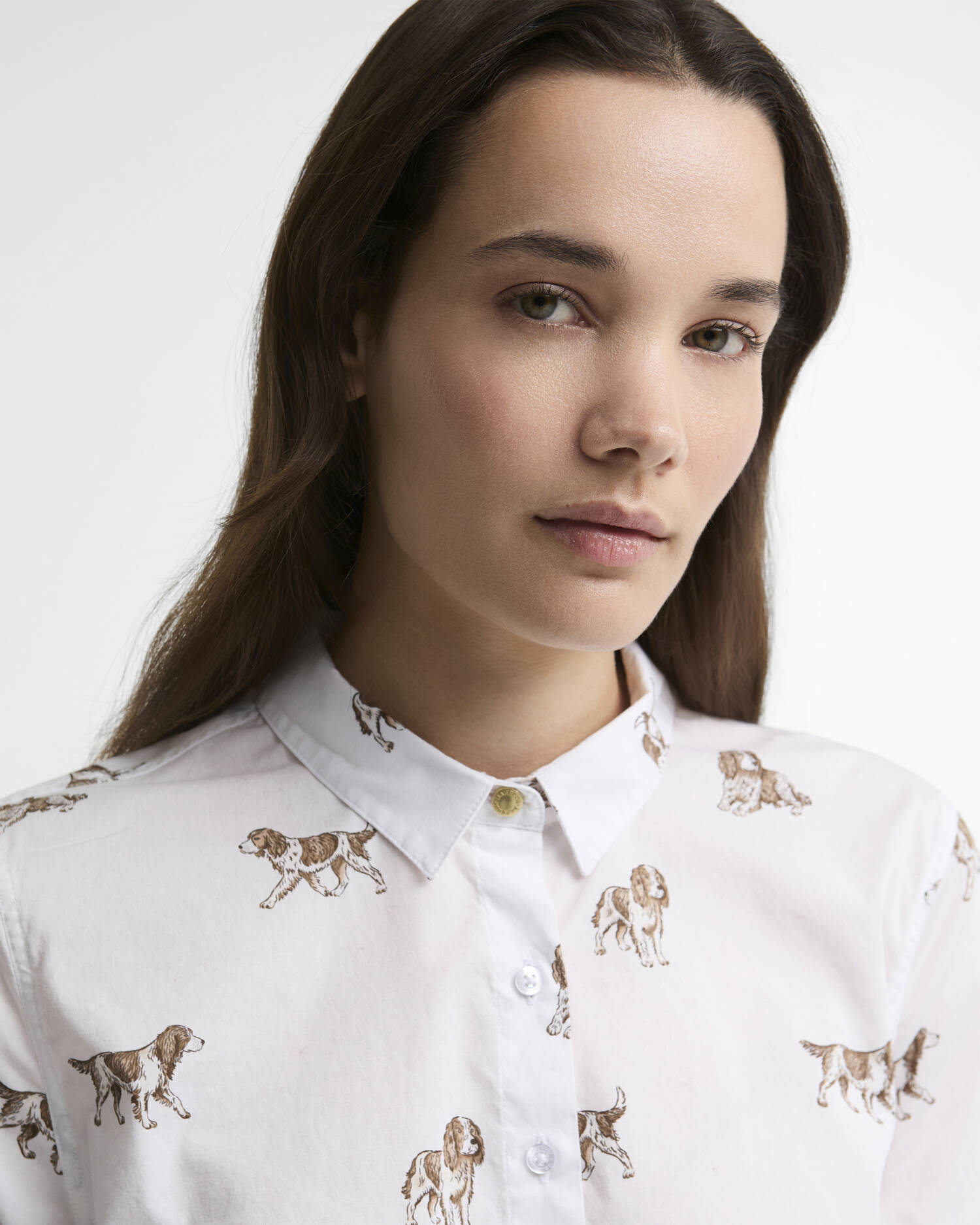 Barbour Brambles Tailored Multi-Dog Shirt