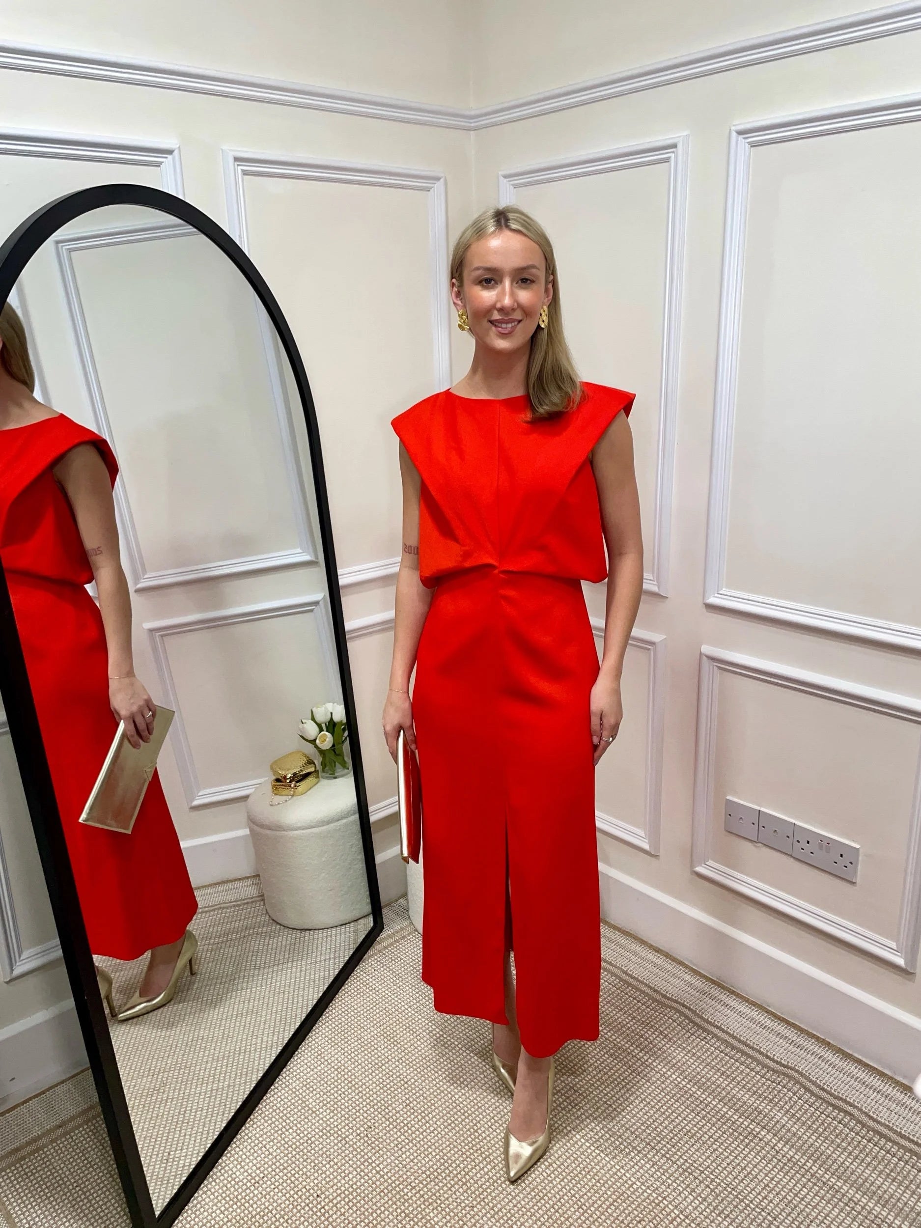 Izzy Red Dress
