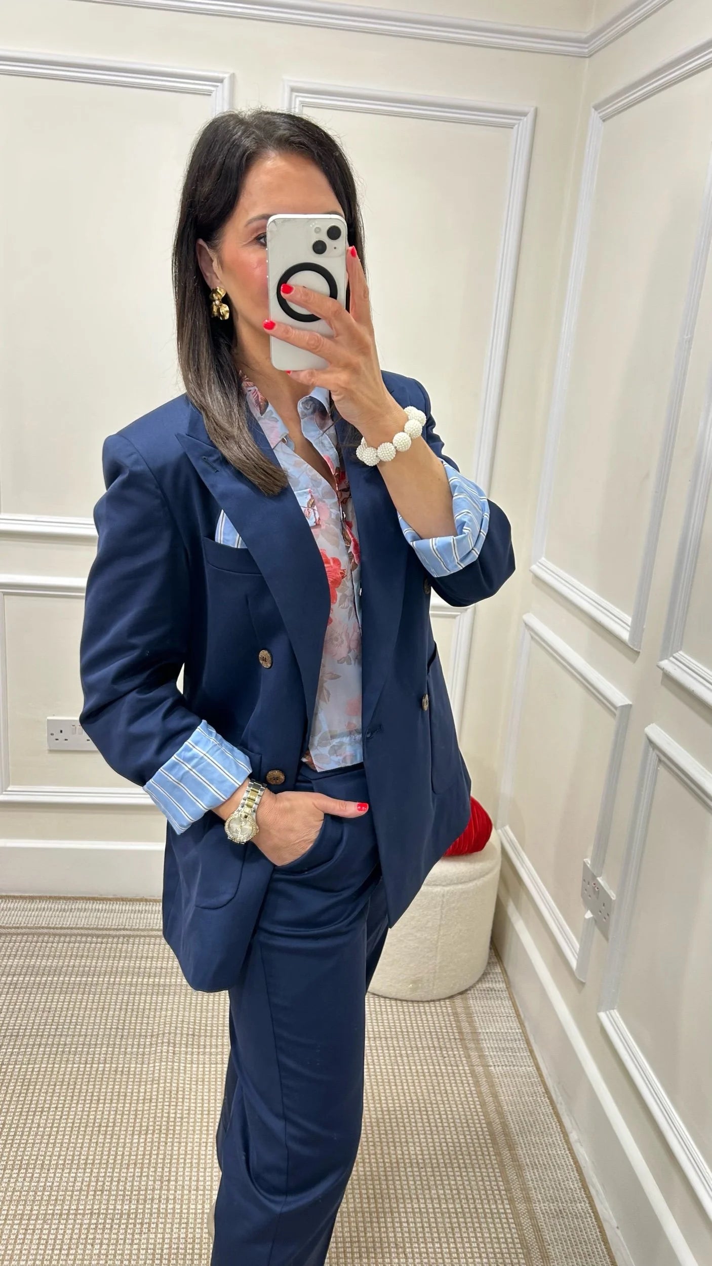 Courtney Navy Blazer