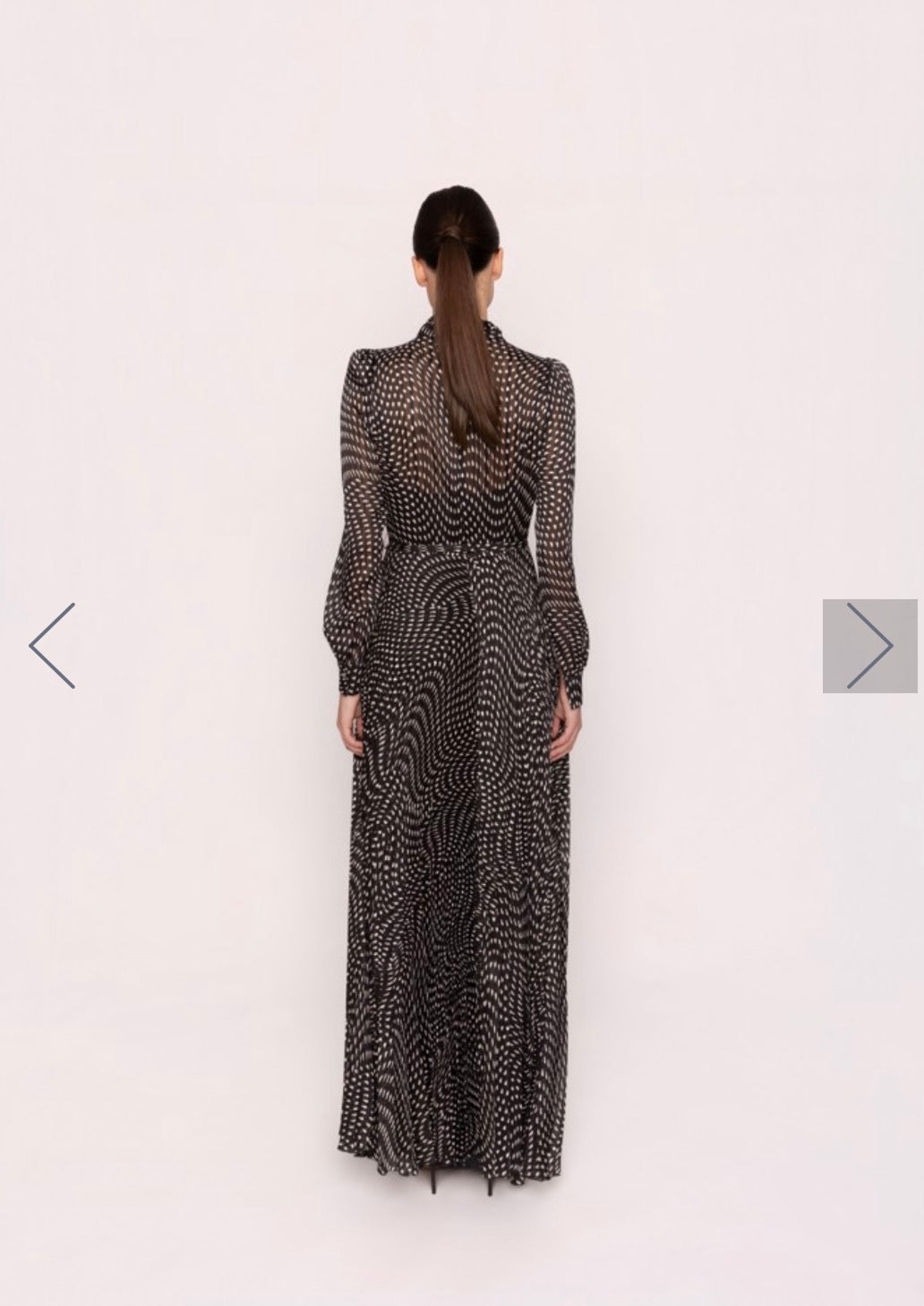 Sydney Black & White Heart Dress