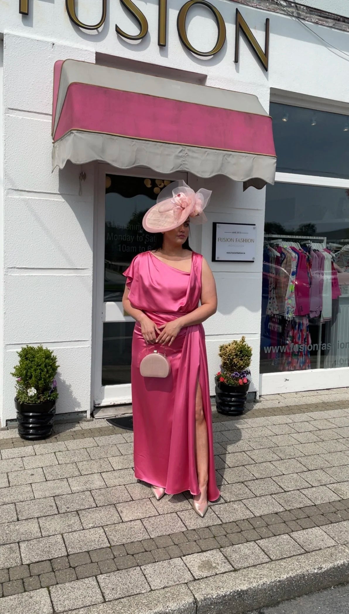 Taylor Tulip Pink Dress