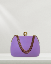 Elan Lavender Clutch Bag