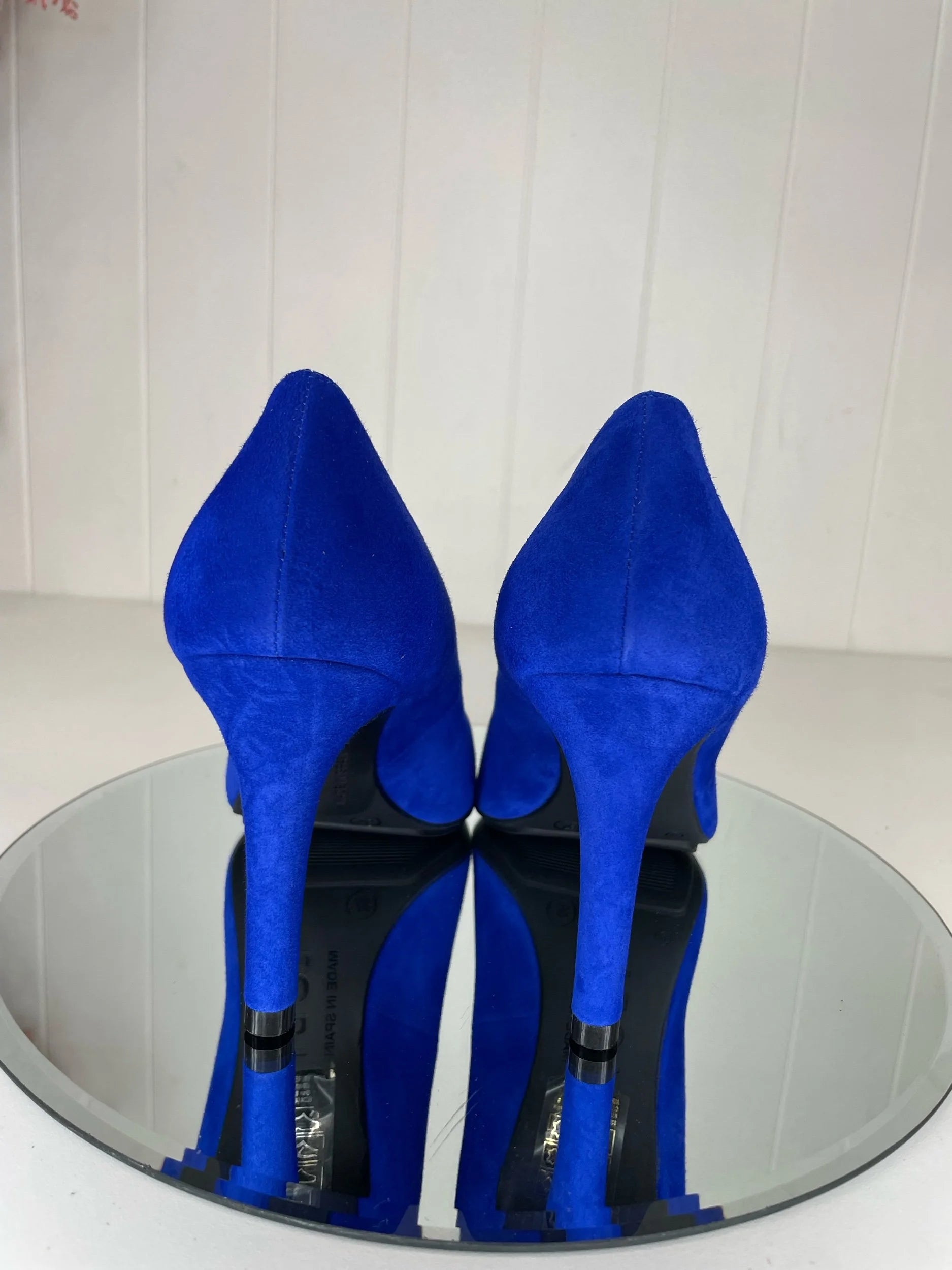 Lodi Rabot Royal Blue Suede Court Shoe
