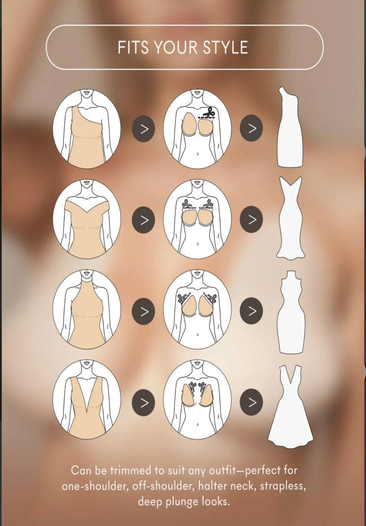 Nood The Game Changer Adhesive Bra