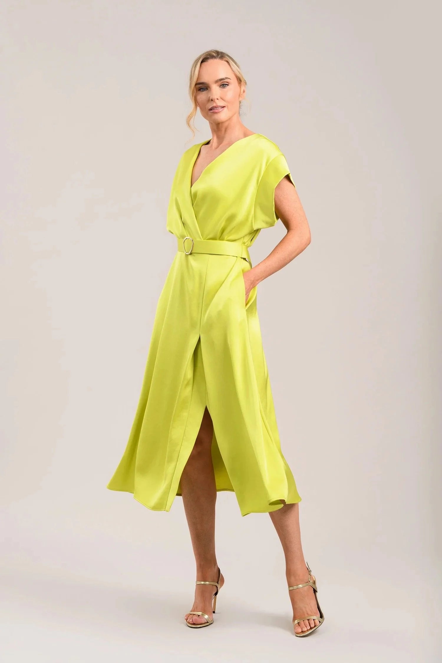 Calm Citrus Yellow Dress