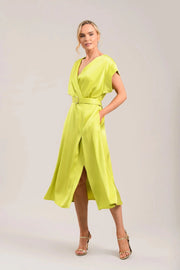 Calm Citrus Yellow Dress