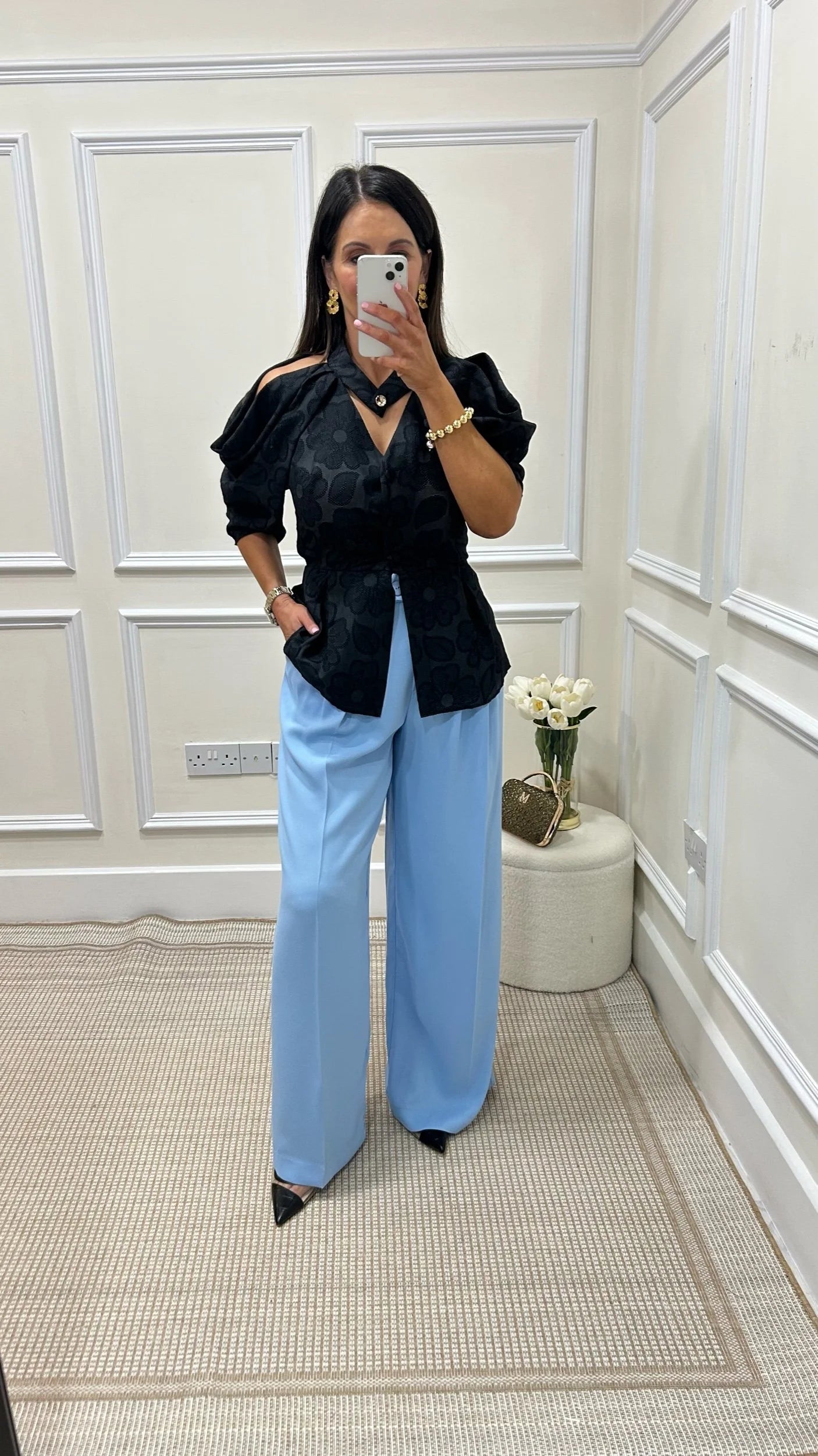 Emily Blue Trousers