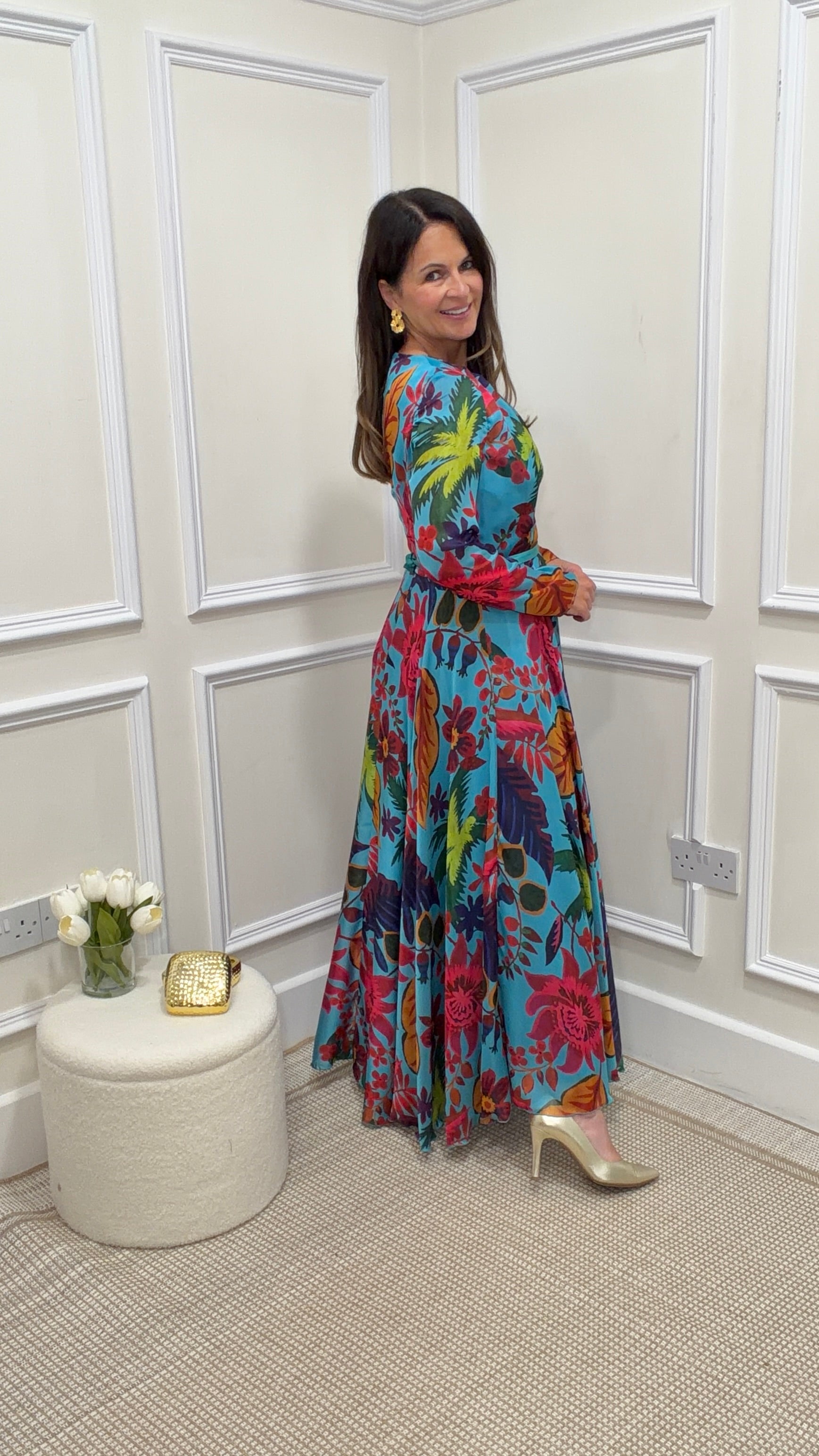 Lottie Print Dress