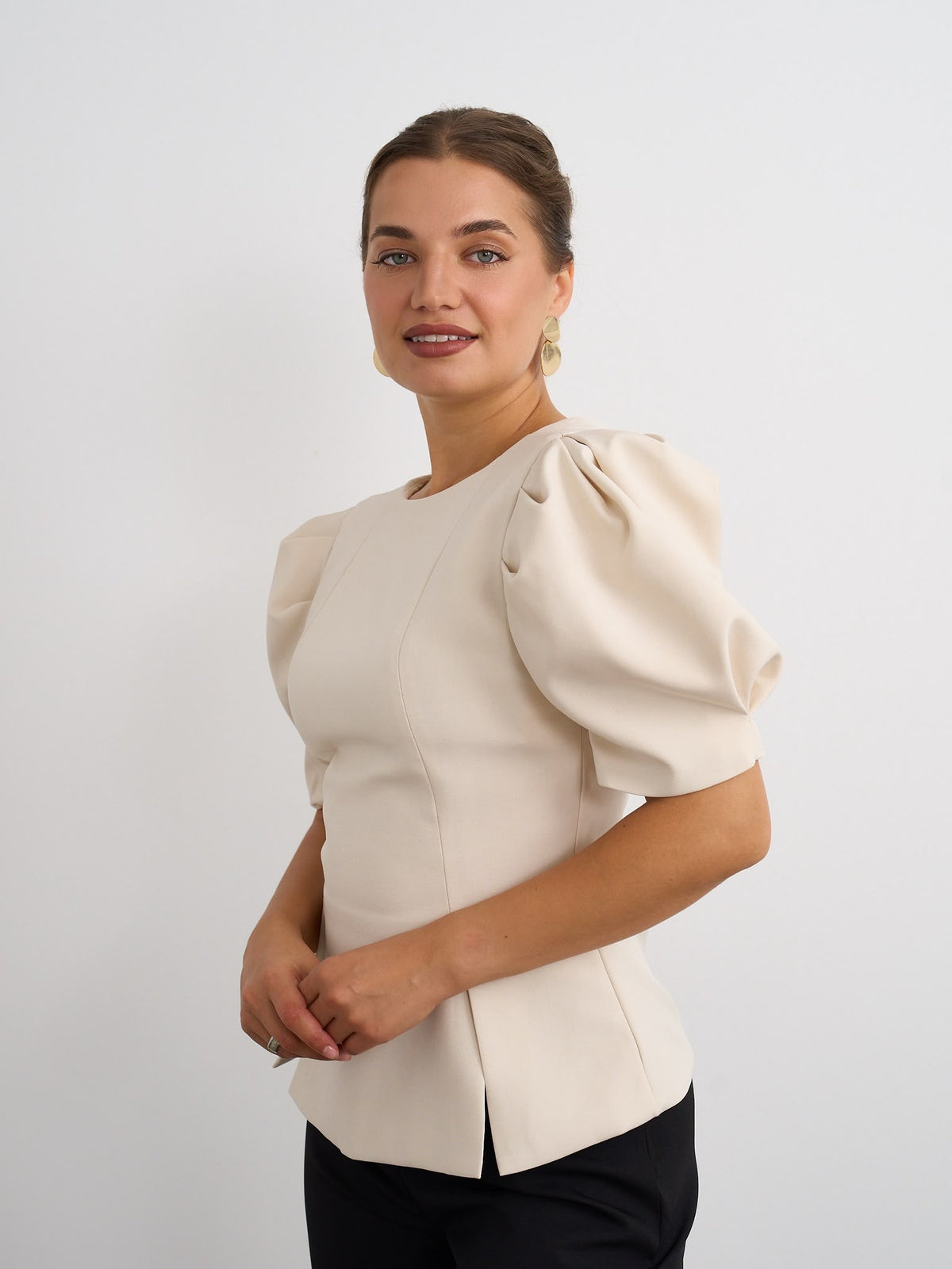 Cream Hailey Top
