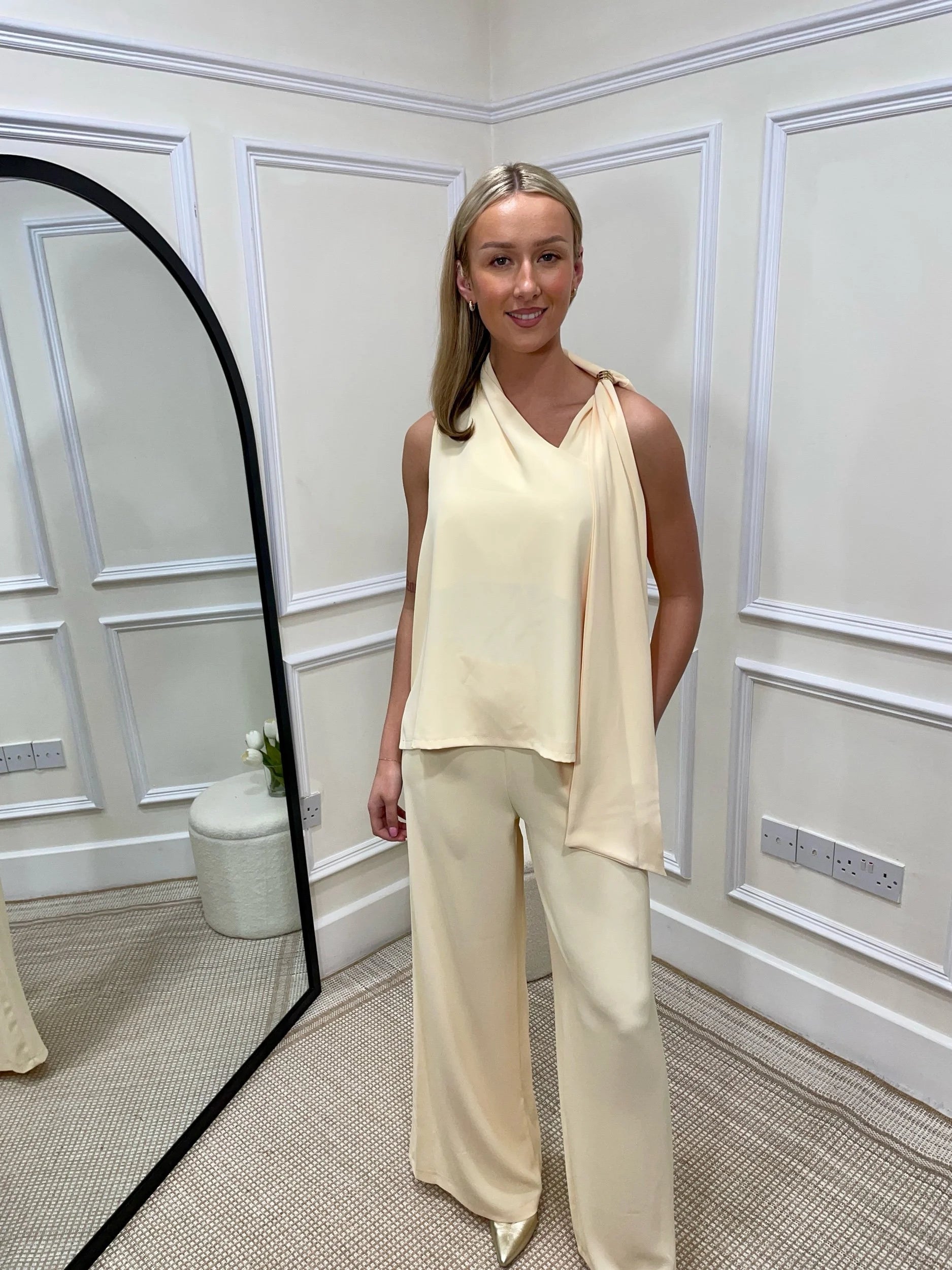 Lily Yellow Trouser Co-Ord