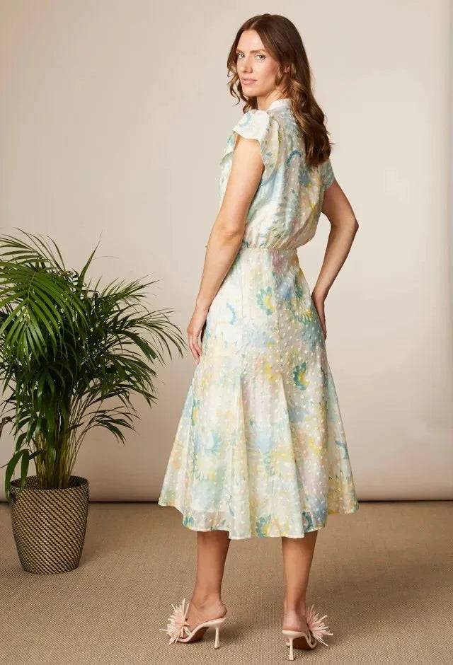 Emily Pastel Print Dress