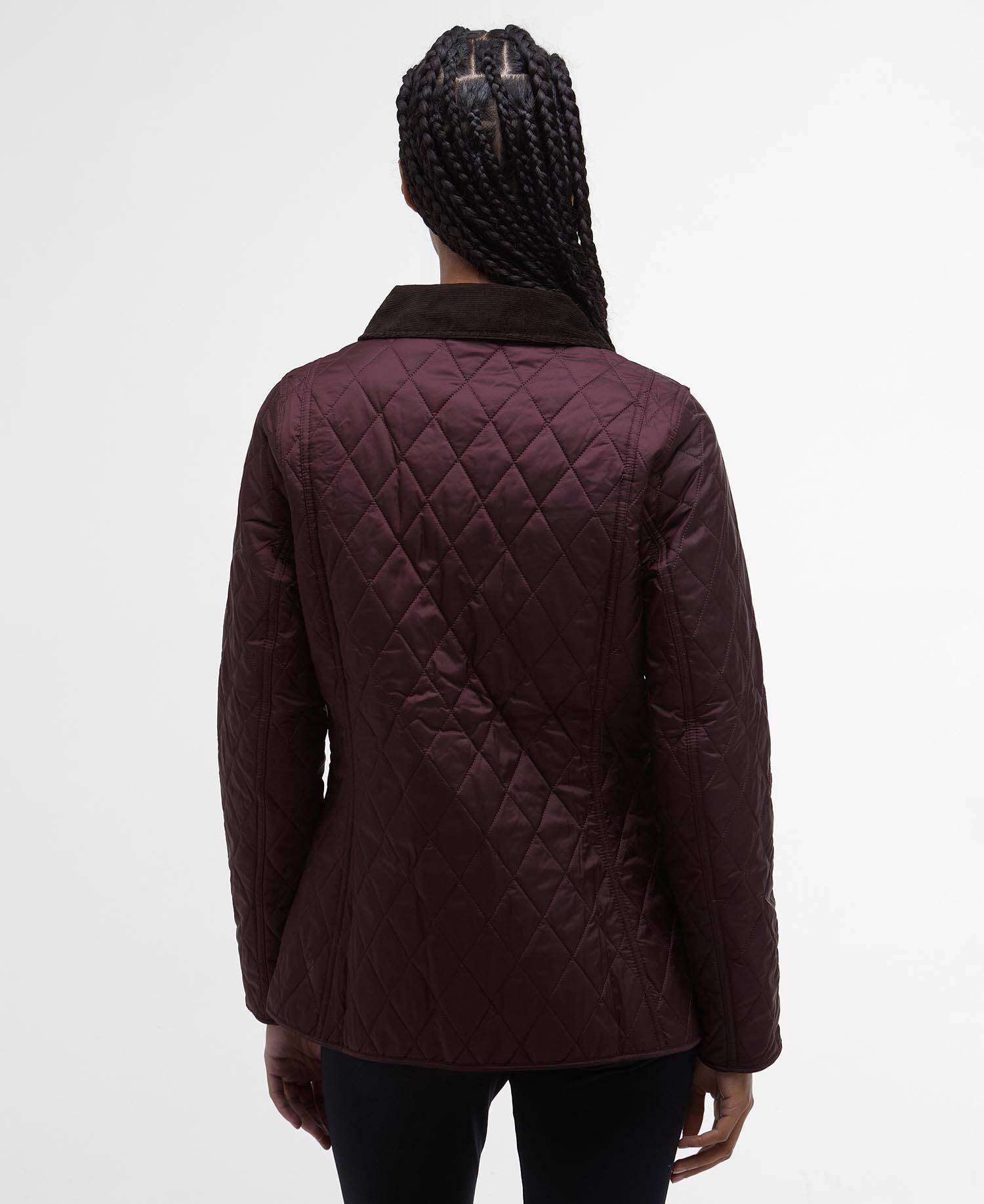 Barbour Wine Annandale Quilted Jacket