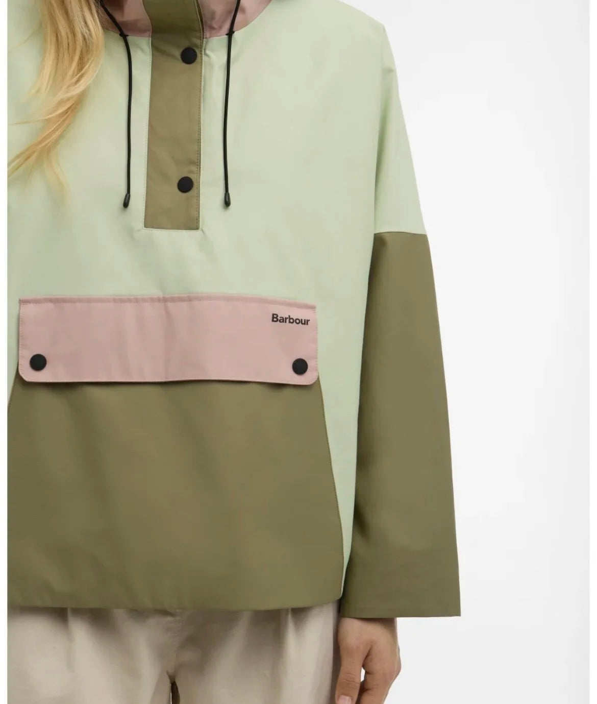 Barbour Bedafell Pink/Green Jacket
