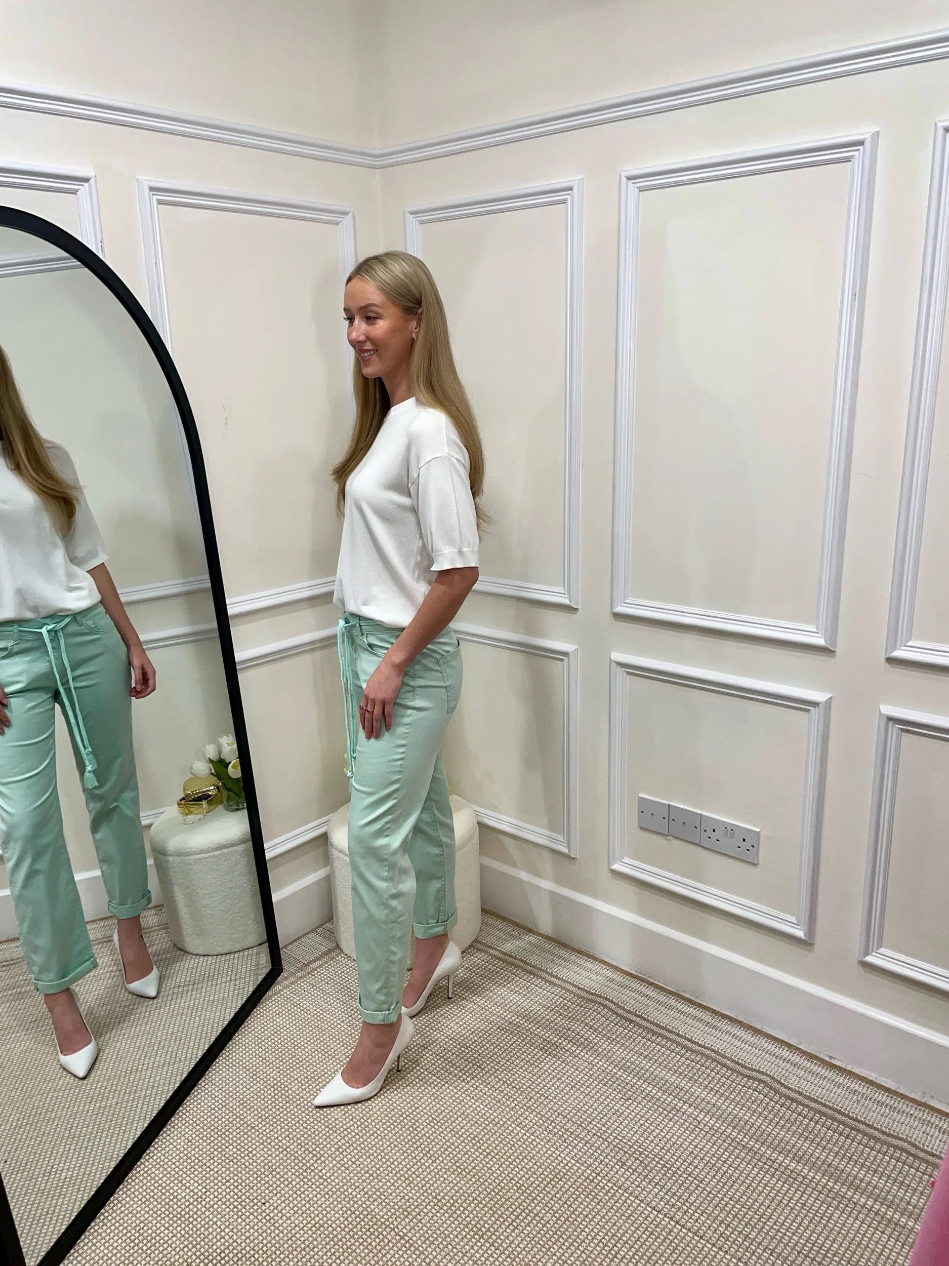 Tori Mint Jeans