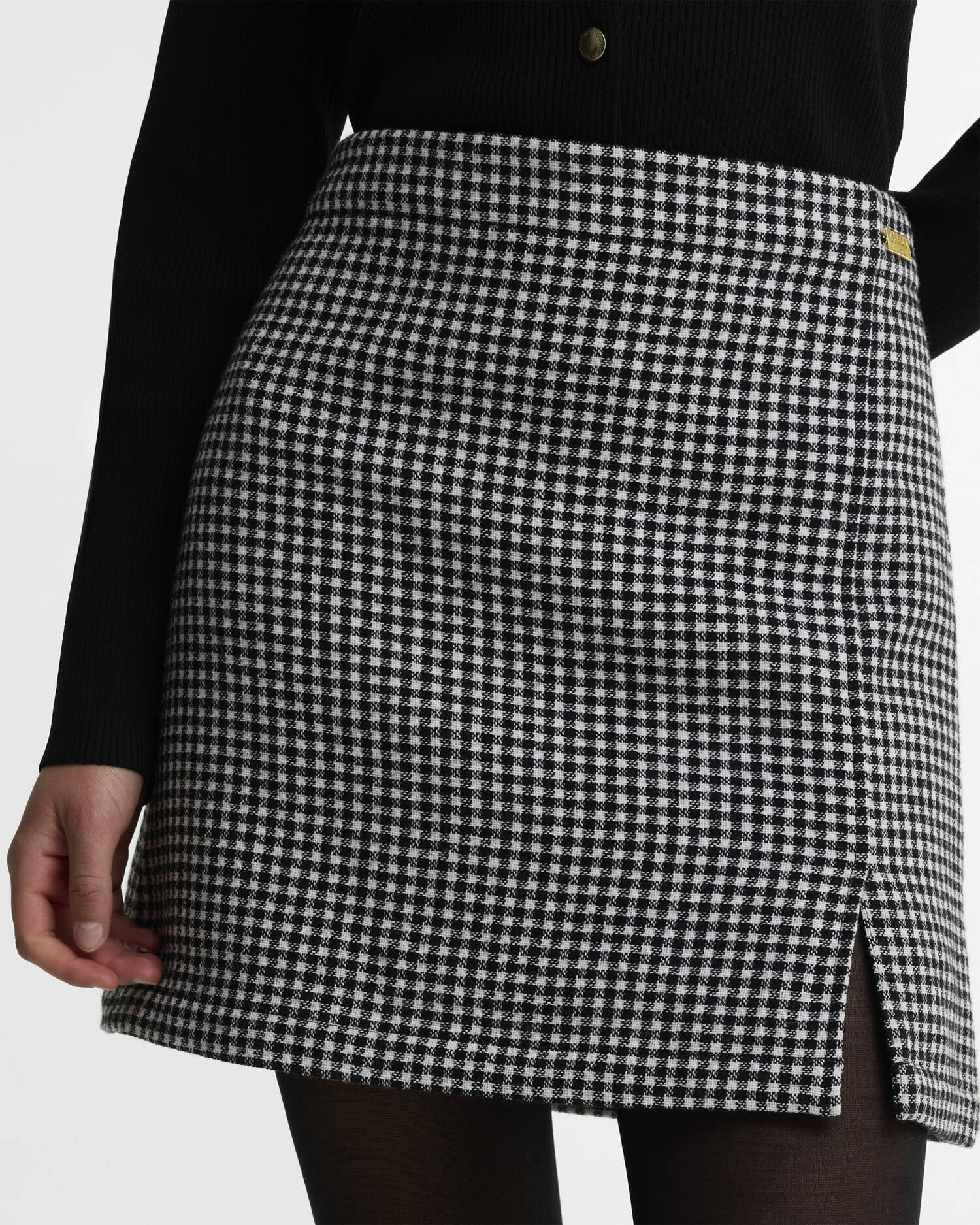 Barbour Halina Gingham Mini Skirt