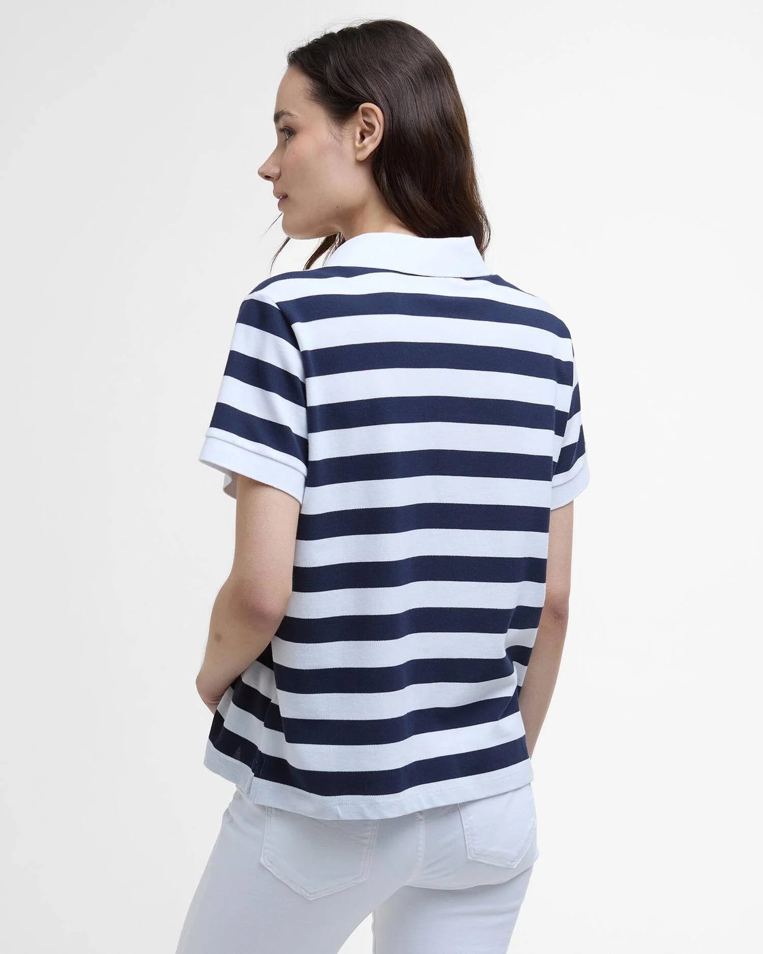 Barbour Navy Ashbourne Stripe Polo