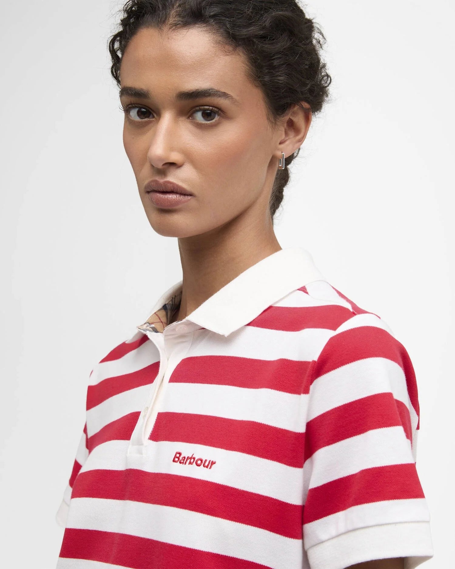 Barbour Ashbourne Red Stripe Polo