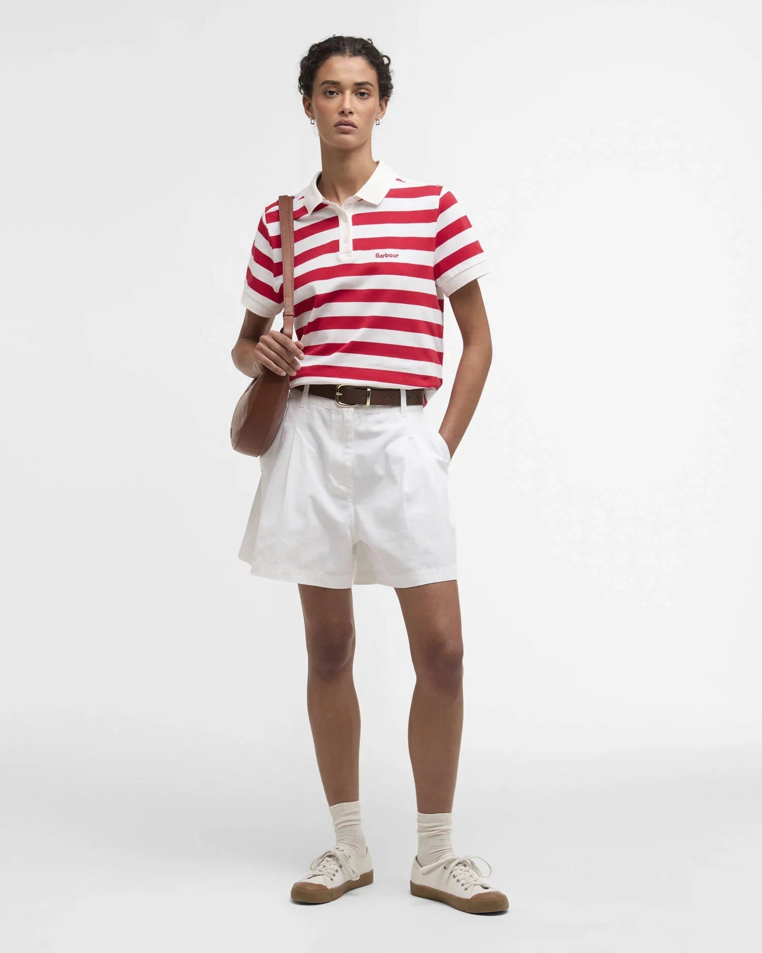 Barbour Ashbourne Red Stripe Polo