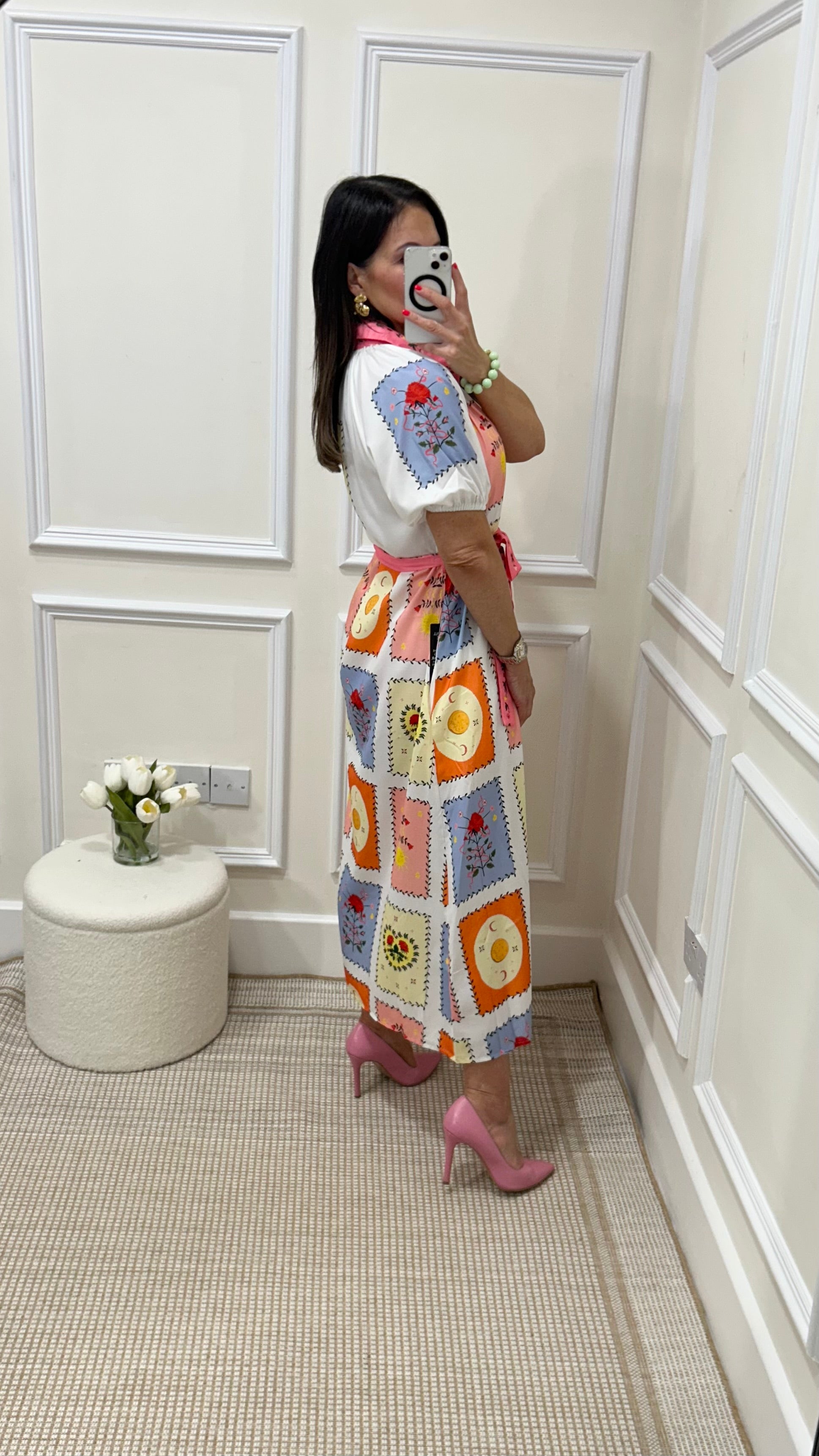 Paris Floral Dress