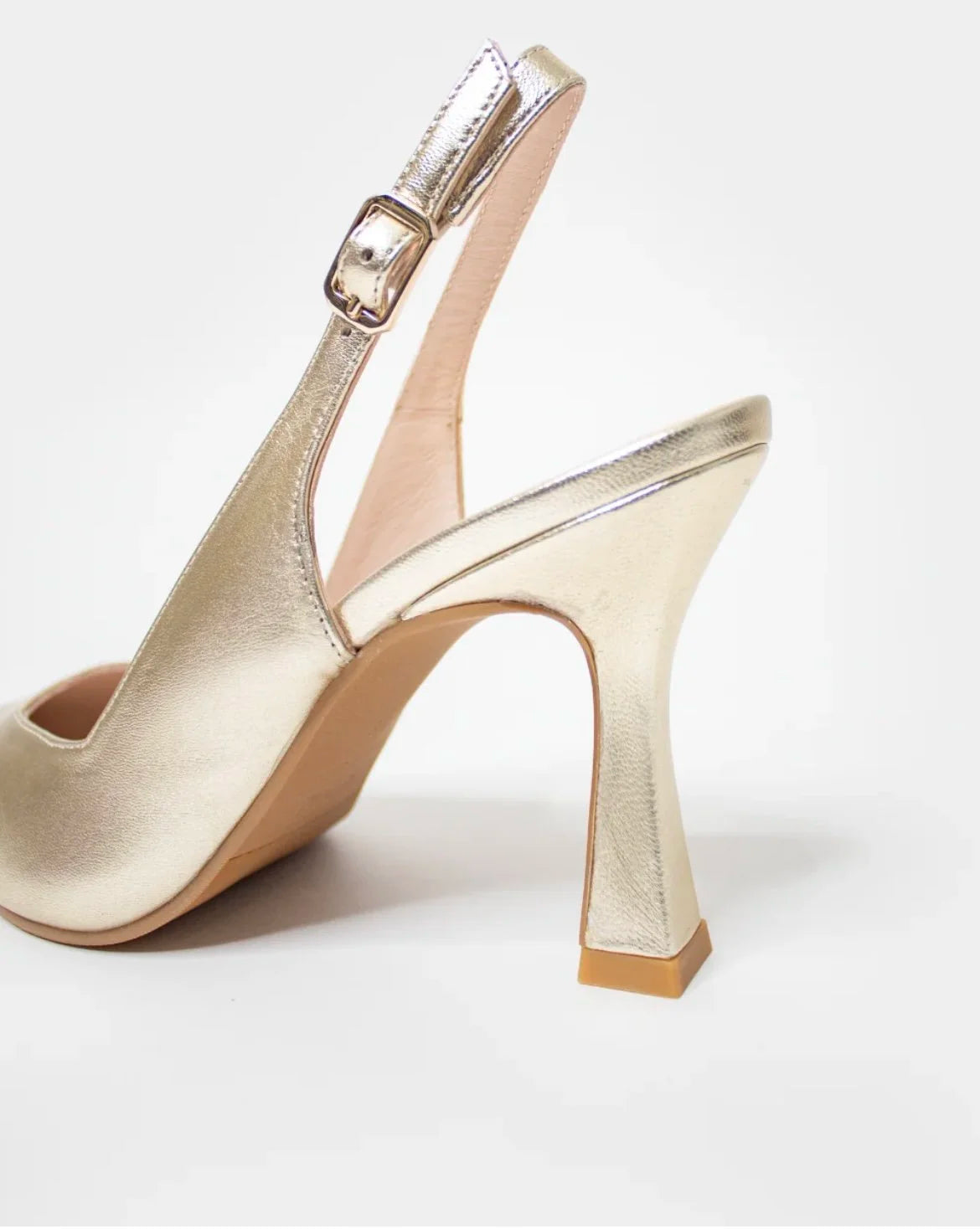 Lodi Modern Gold Sling Back (High)