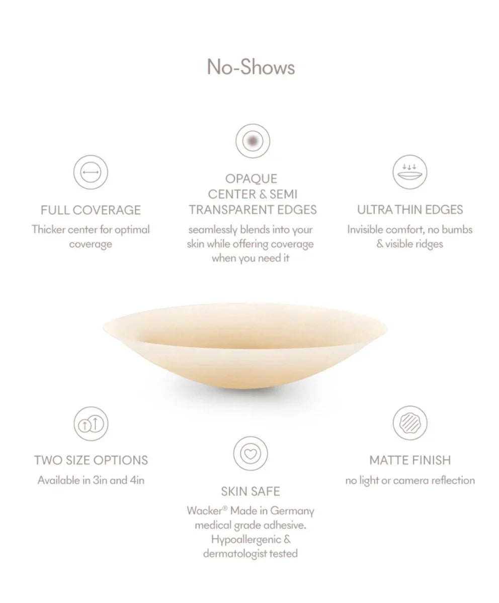 Nood No Show Nipple Covers