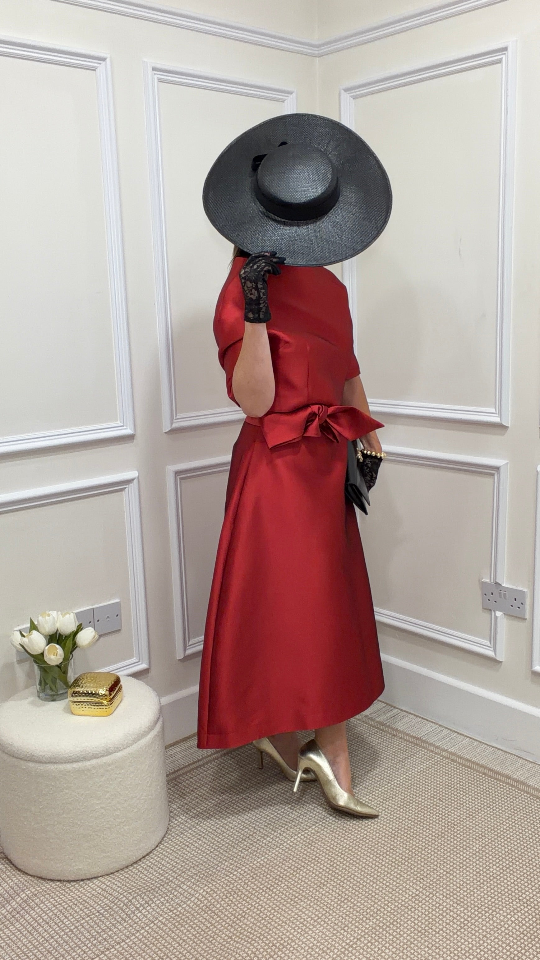 AndTate Delaney Red Top