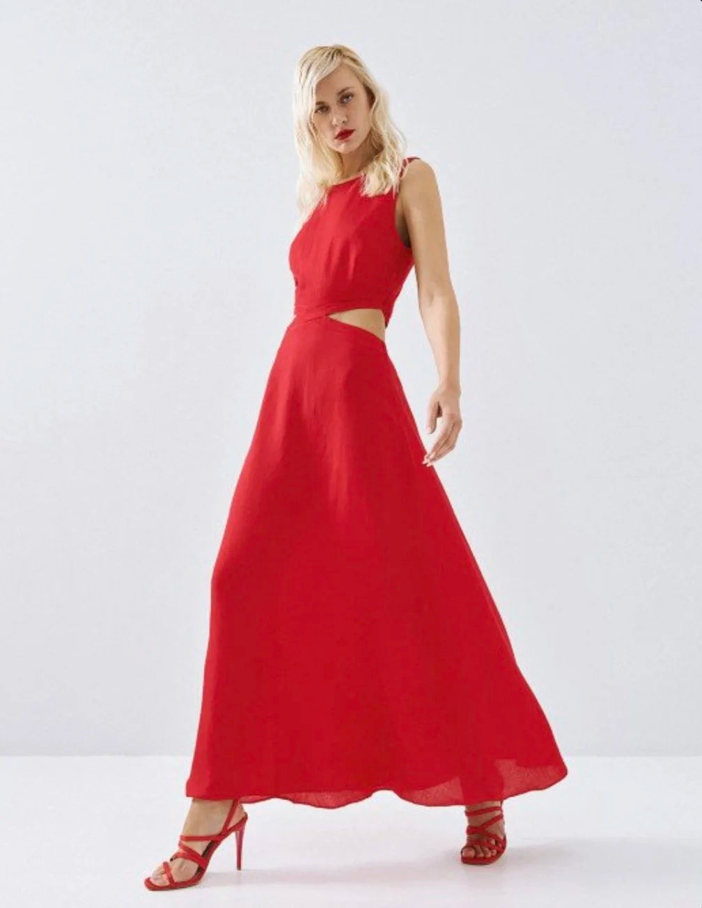Louise Red Dress