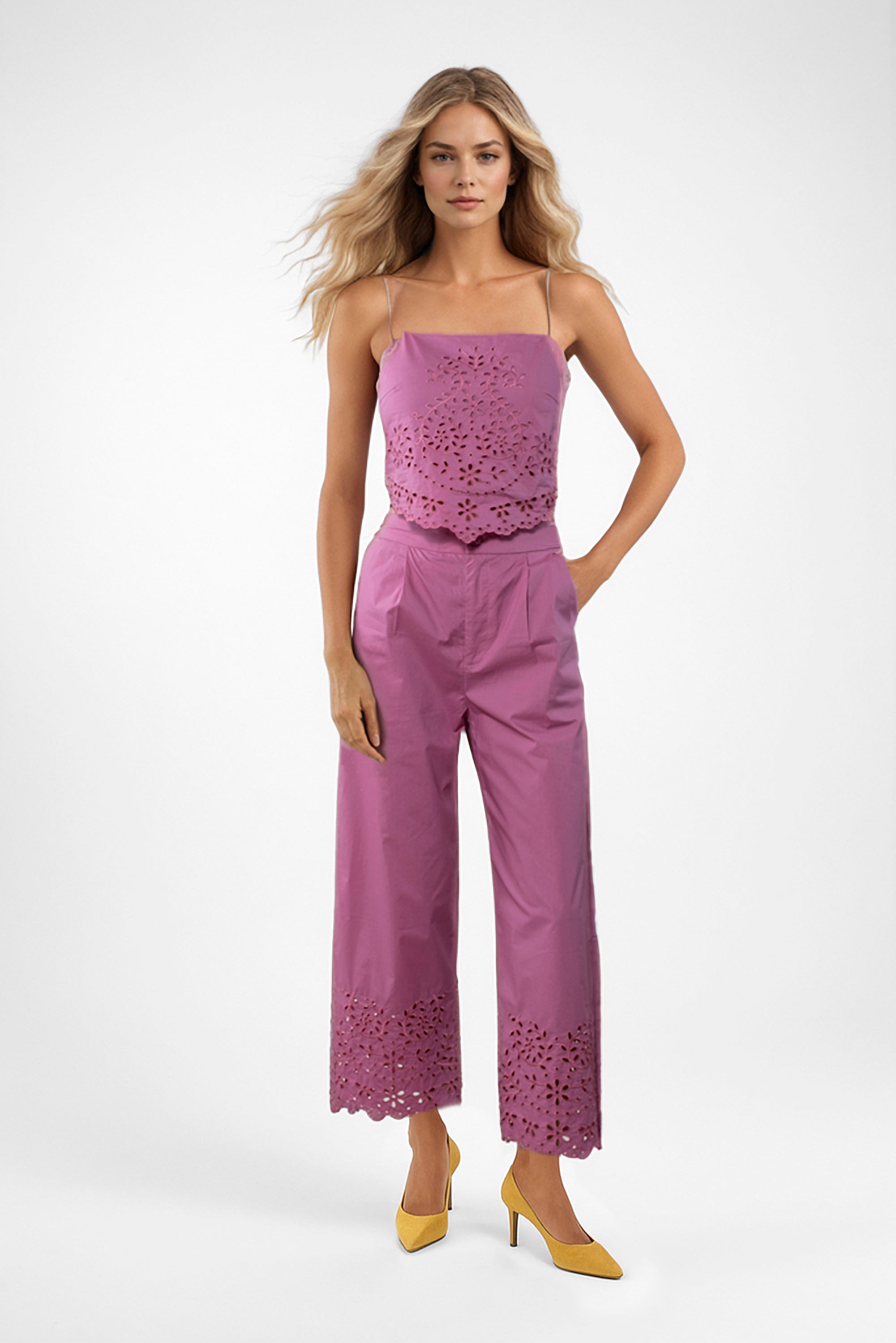 Gia Purple Trousers