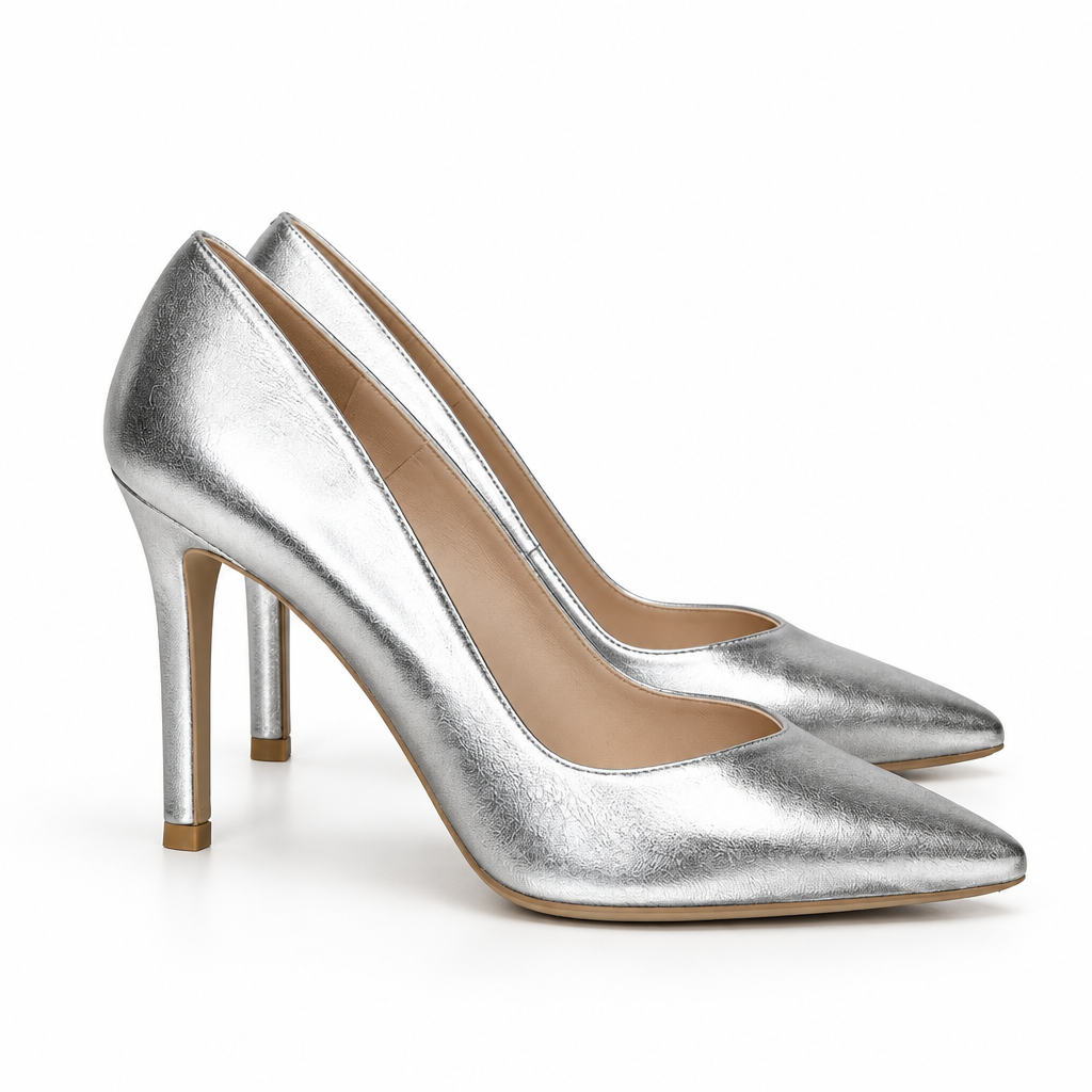 Lodi Rabot High Heel Silver Court