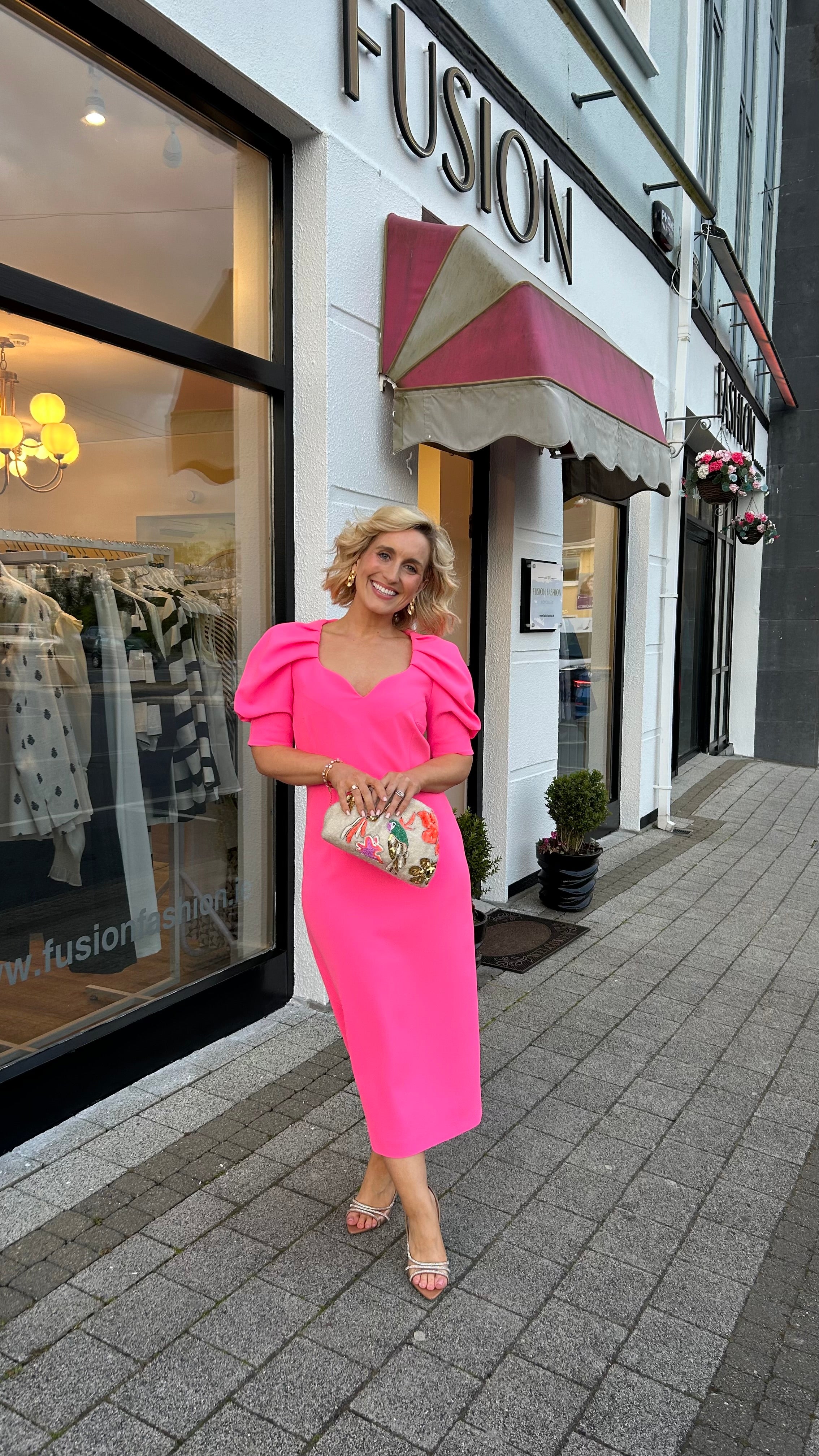 Leona Bubblegum Pink Dress