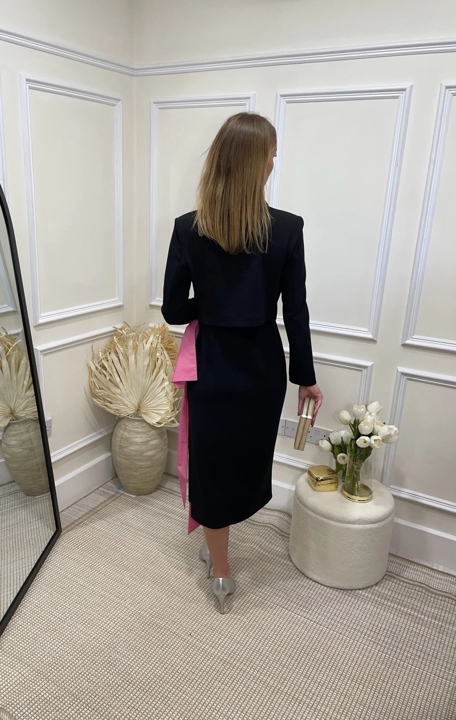 Emma Pink Bow Dress & Jacket