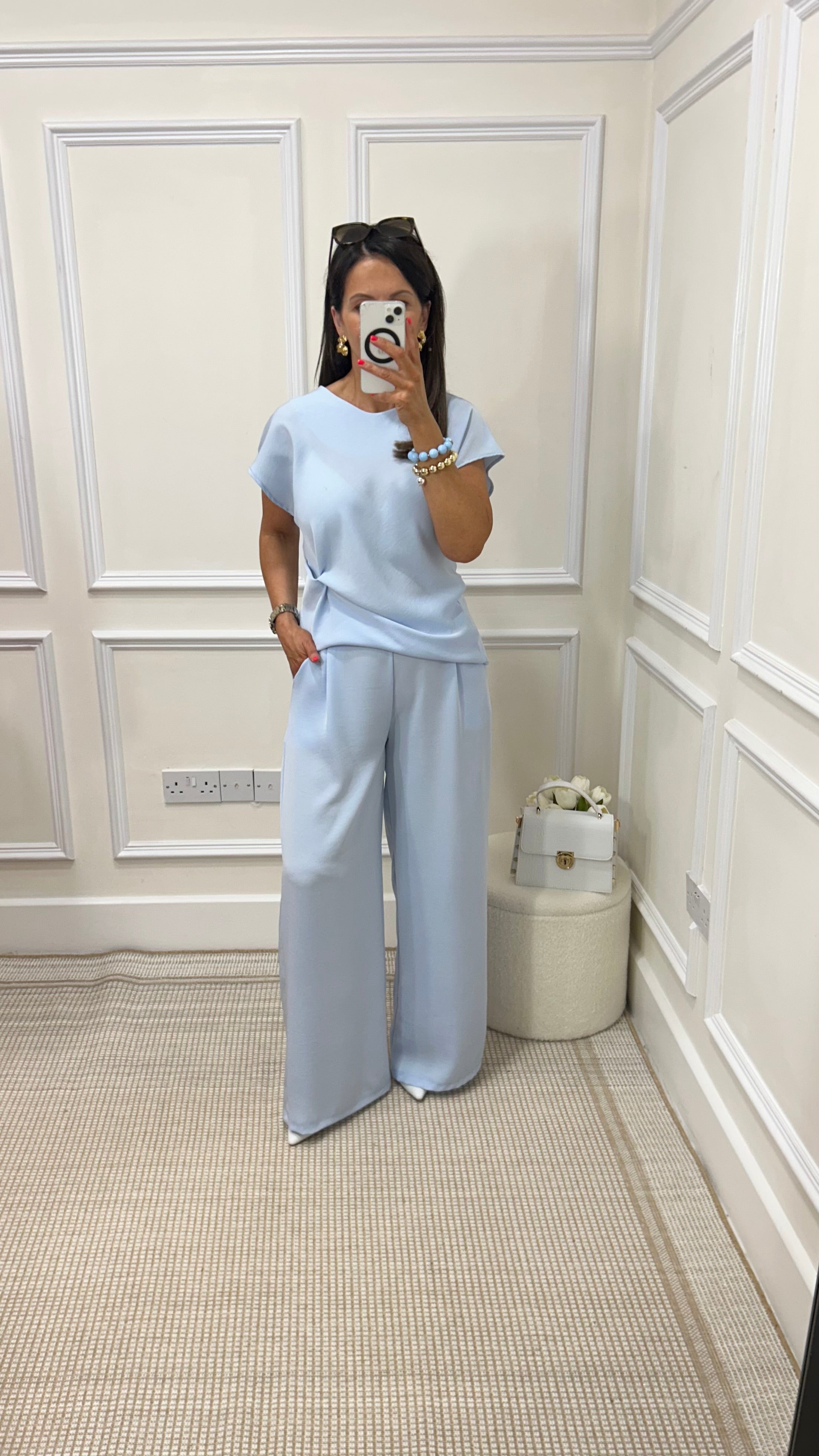 Sharon Baby Blue Co-ord