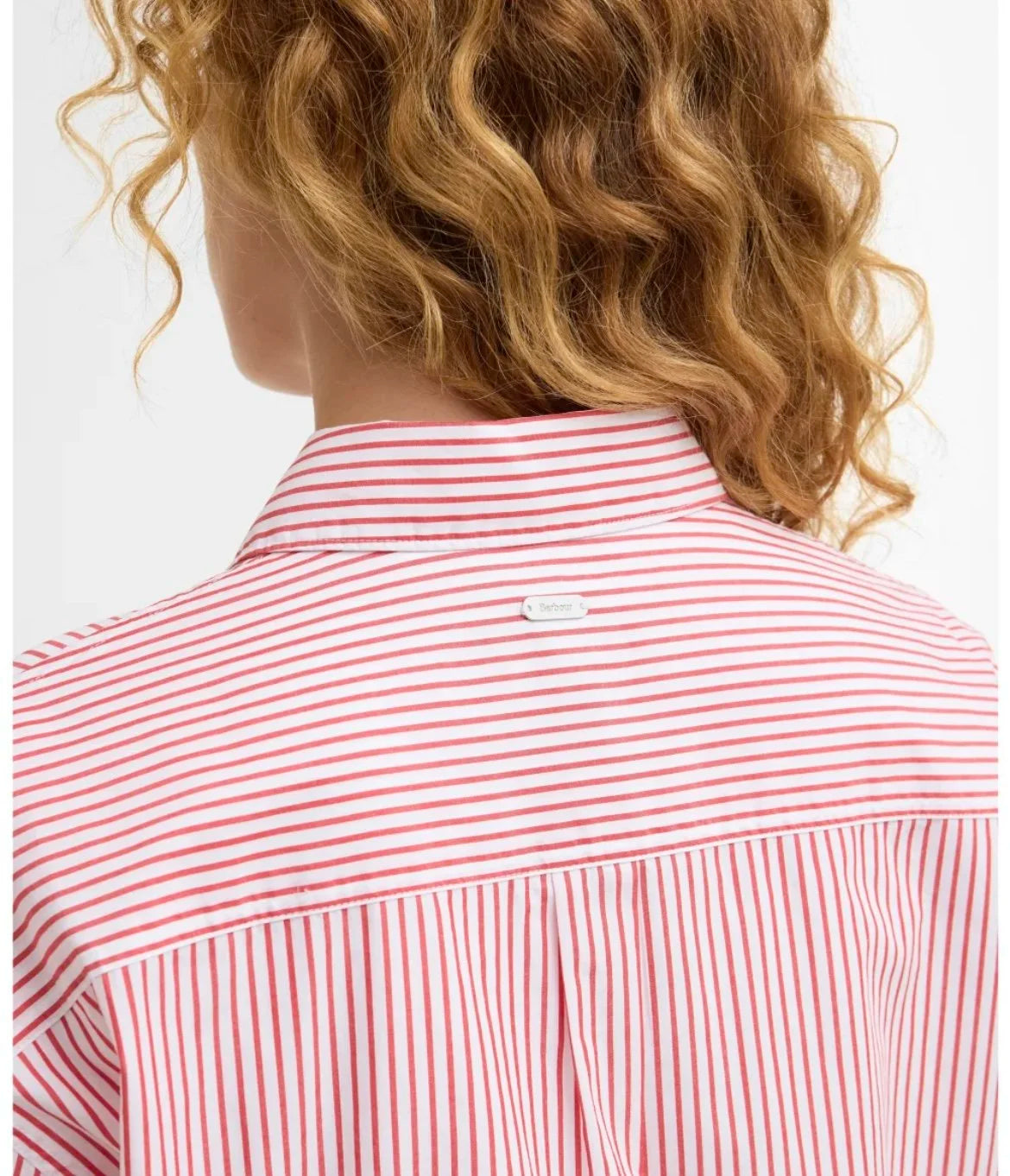 Barbour Polly Red/White Stripe Shirt