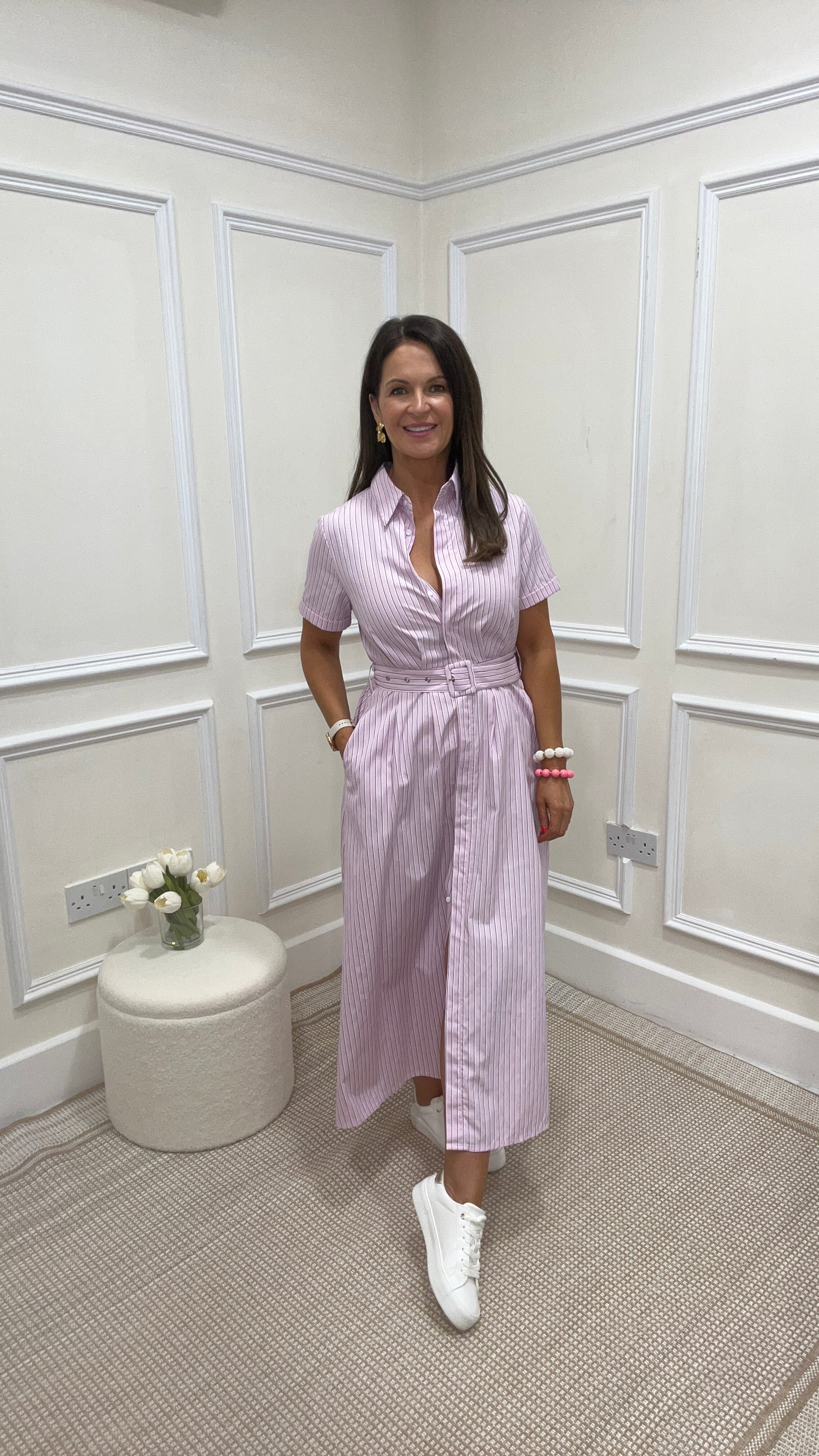 Ella Midi Shirt Dress