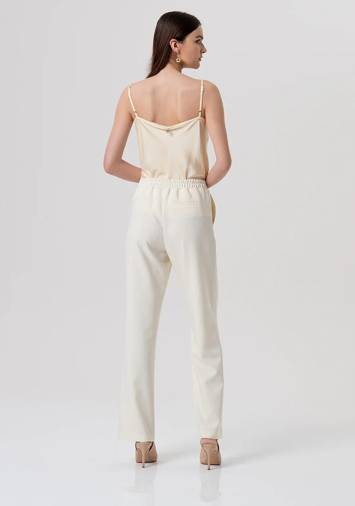 Vicky White Trousers